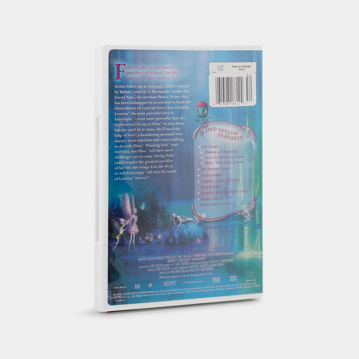 Barbie: Fairytopia Mermaidia (Widescreen) DVD