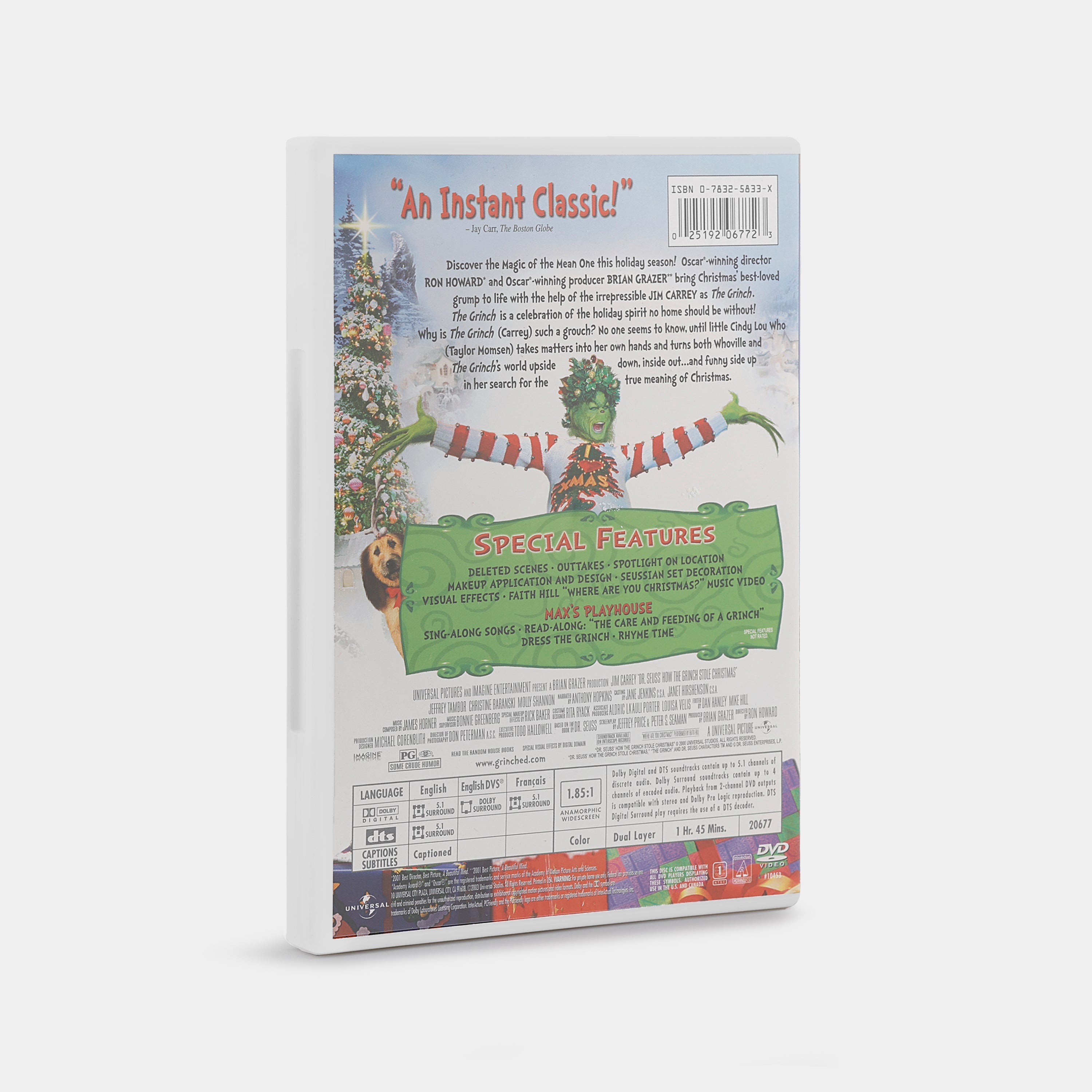 How the Grinch Stole Christmas (Widescreen, Collector's Edition) DVD