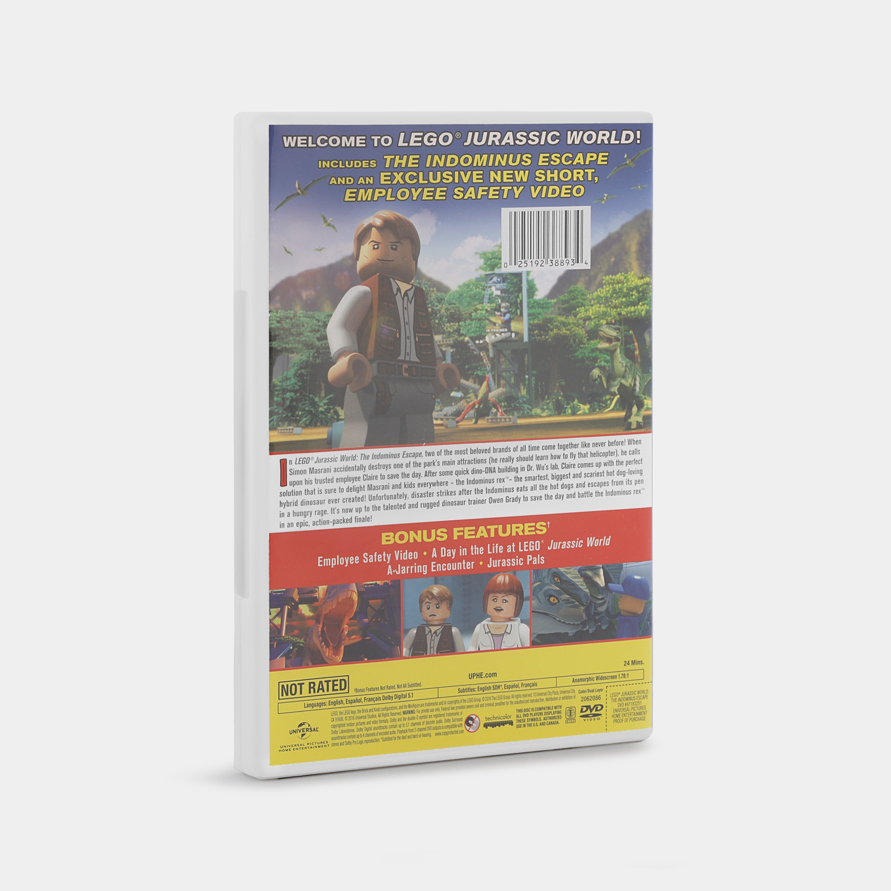 LEGO Jurassic World: The Indominus Escape (Widescreen) DVD
