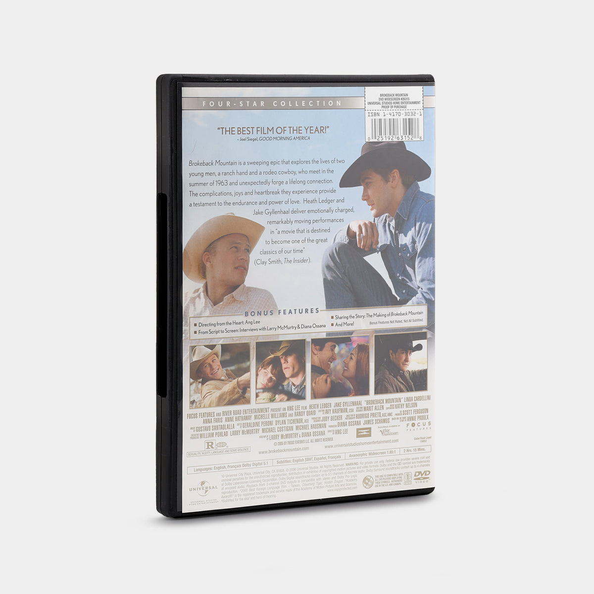 Brokeback Mountain (Widescreen) DVD