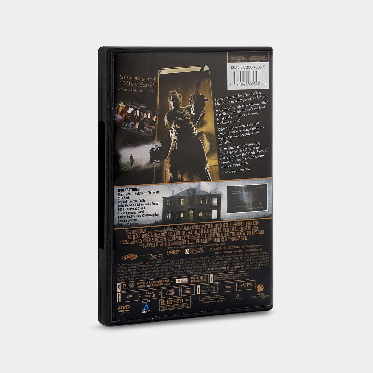 The Texas Chain Saw Massacre (Widescreen) DVD