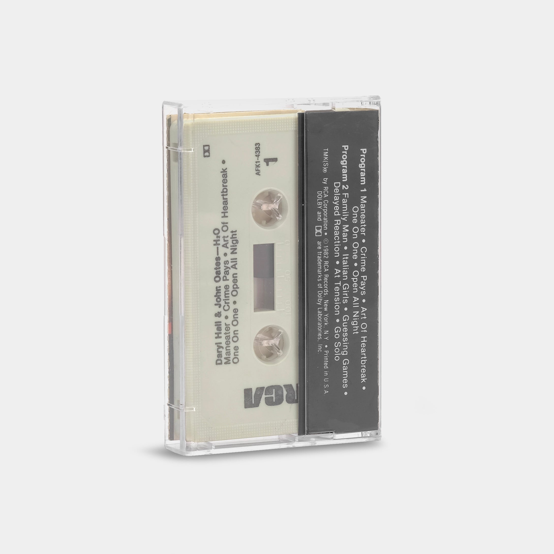 Daryl Hall & John Oates - H2O Cassette Tape