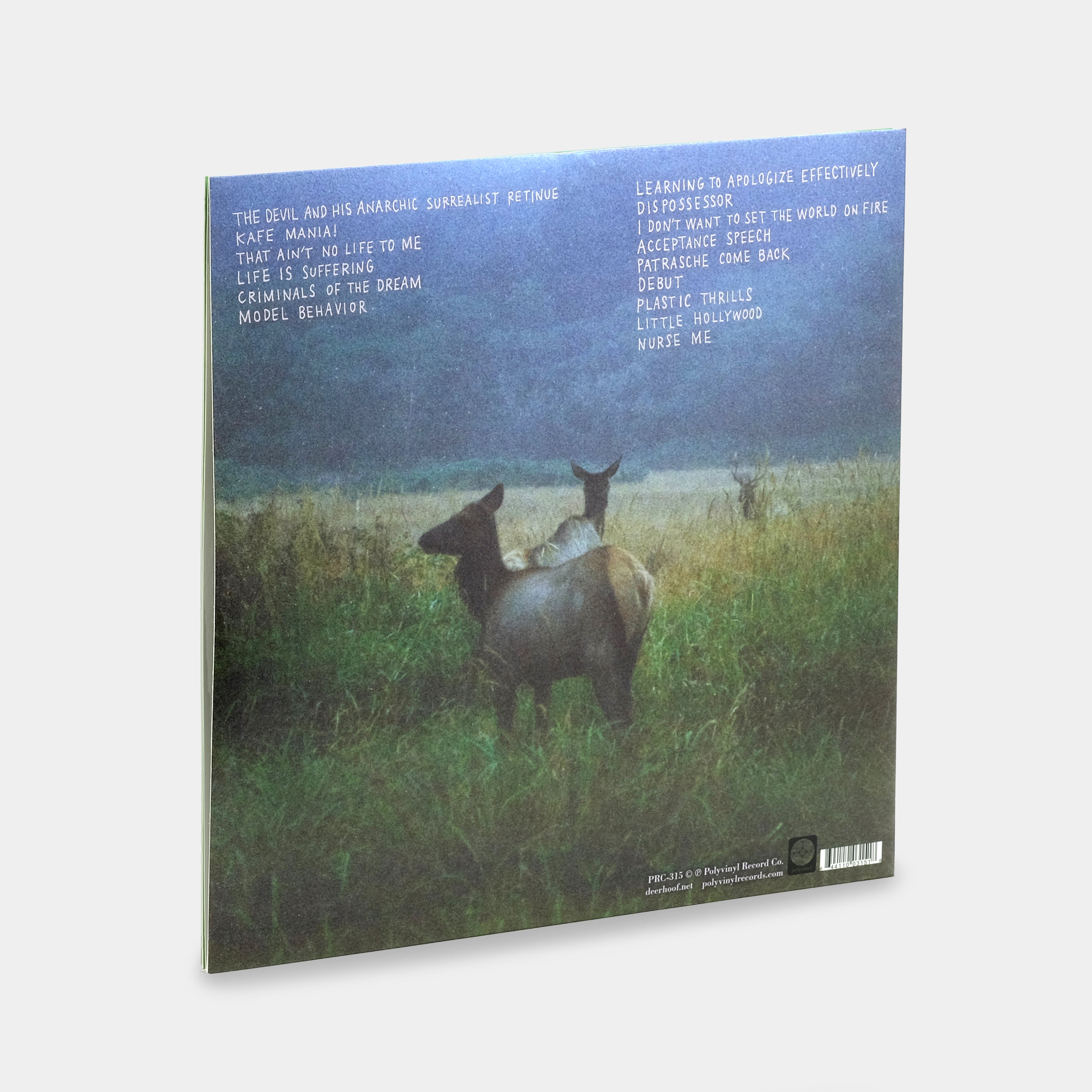 Deerhoof - The Magic LP Clear Purple Vinyl Record