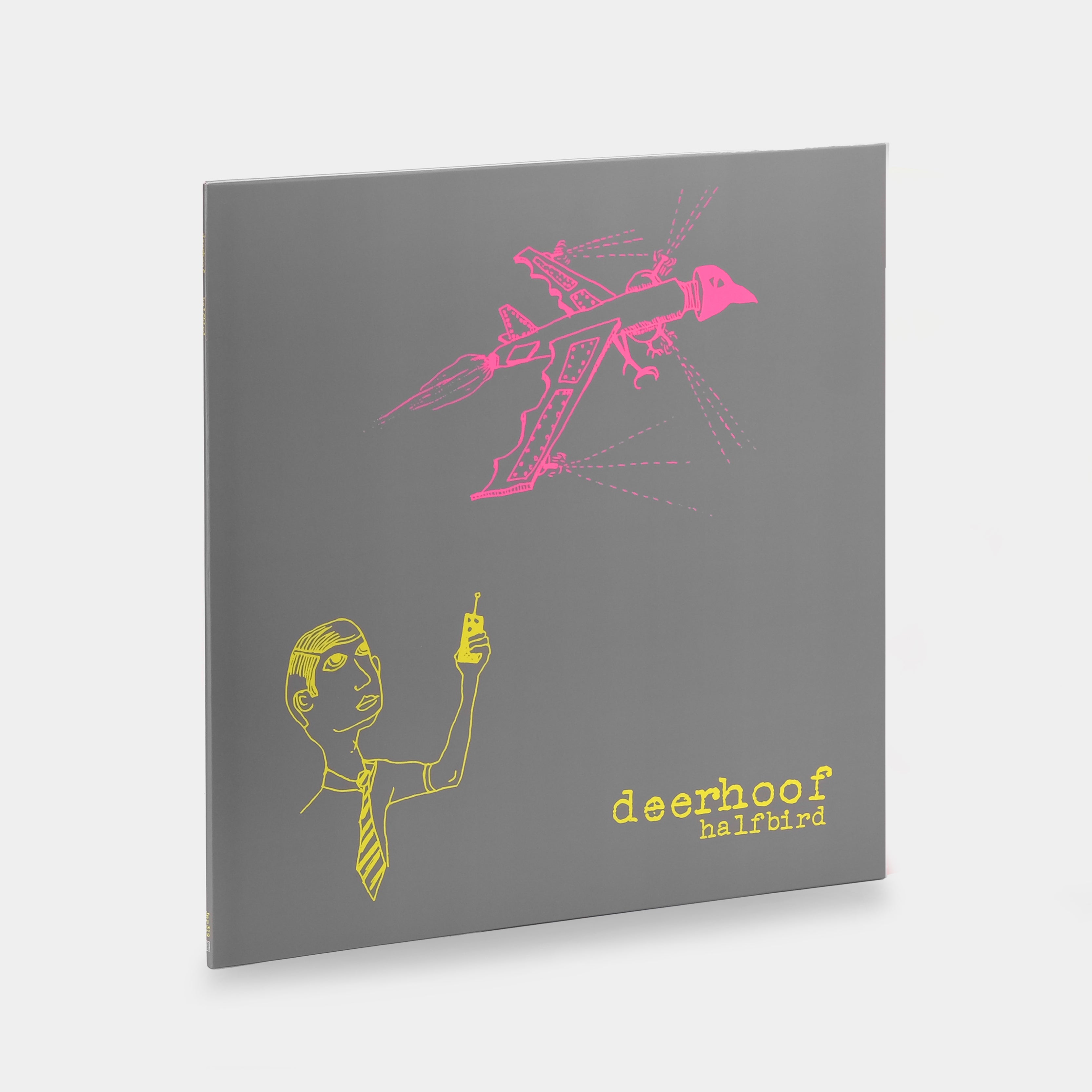 Deerhoof - Halfbird LP Pink & Yellow Vinyl Record