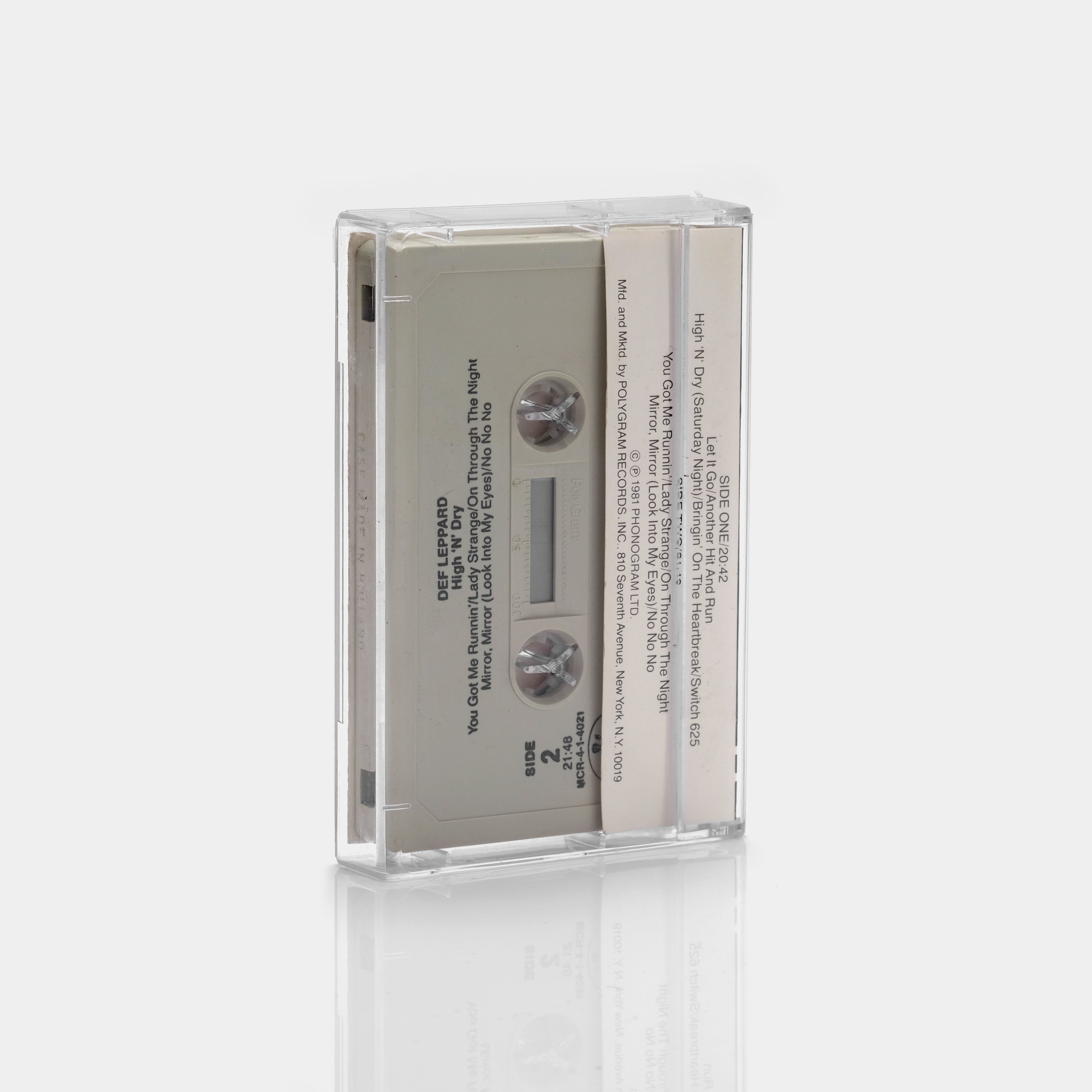 Def Leppard - High 'N' Dry Cassette Tape