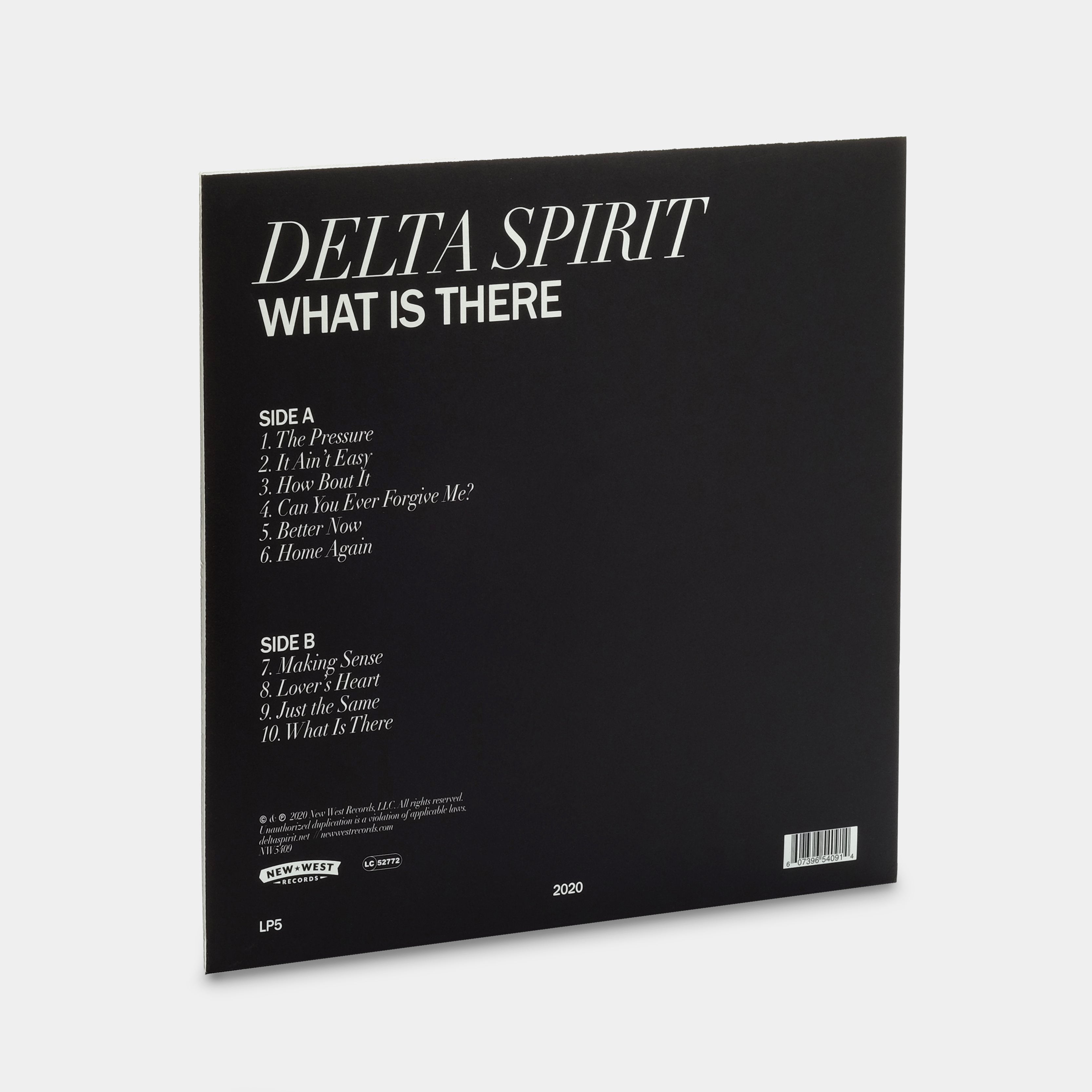 Delta Spirit - What Is There LP Translucent Black Splatter Vinyl Record