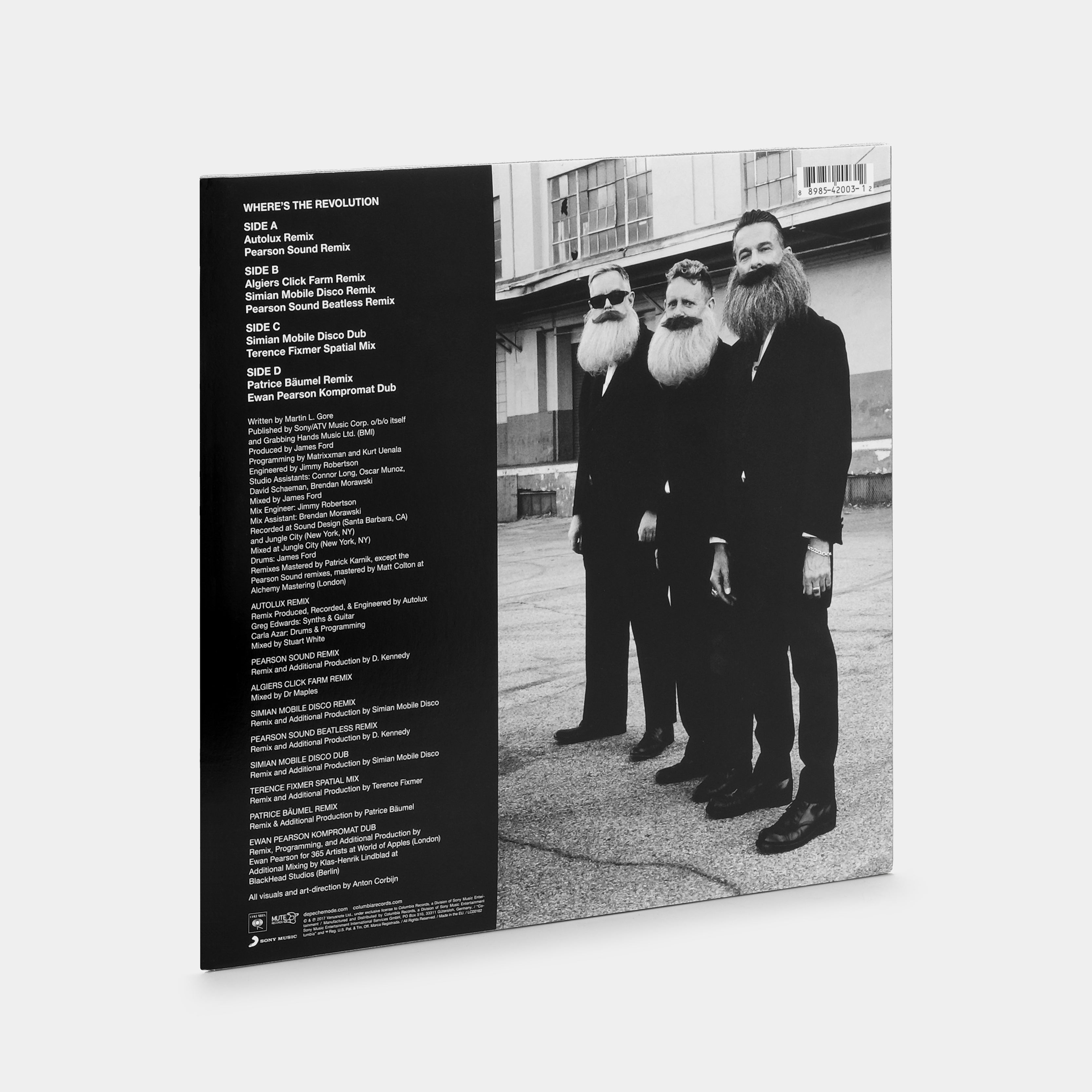 Depeche Mode - Where's The Revolution (Remixes) 2x12" Single Vinyl Record