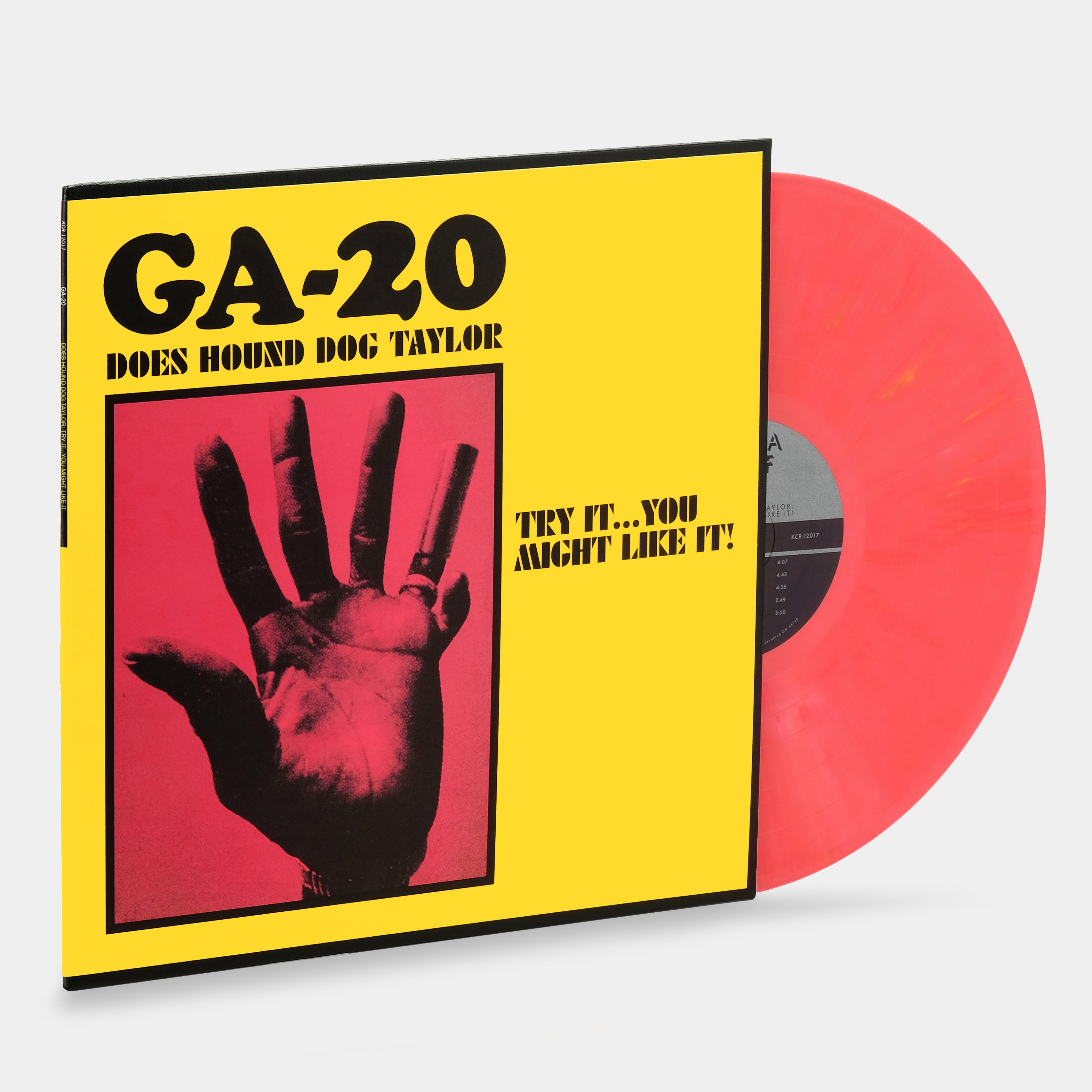 GA-20 - Try It... You Might Like It! (Indie Exclusive) LP Red With Yellow Swirl Vinyl Record