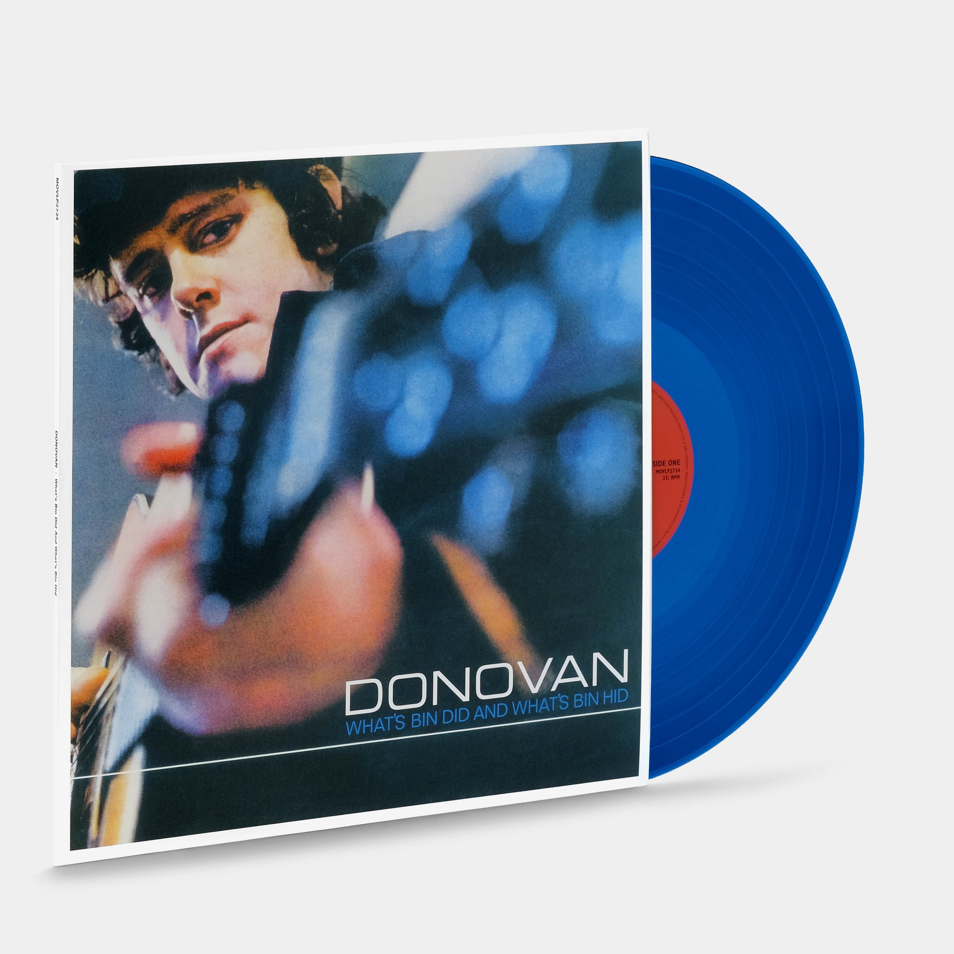 Donovan - What's Bin Did and What's Bin Hid LP Translucent Blue Vinyl Record