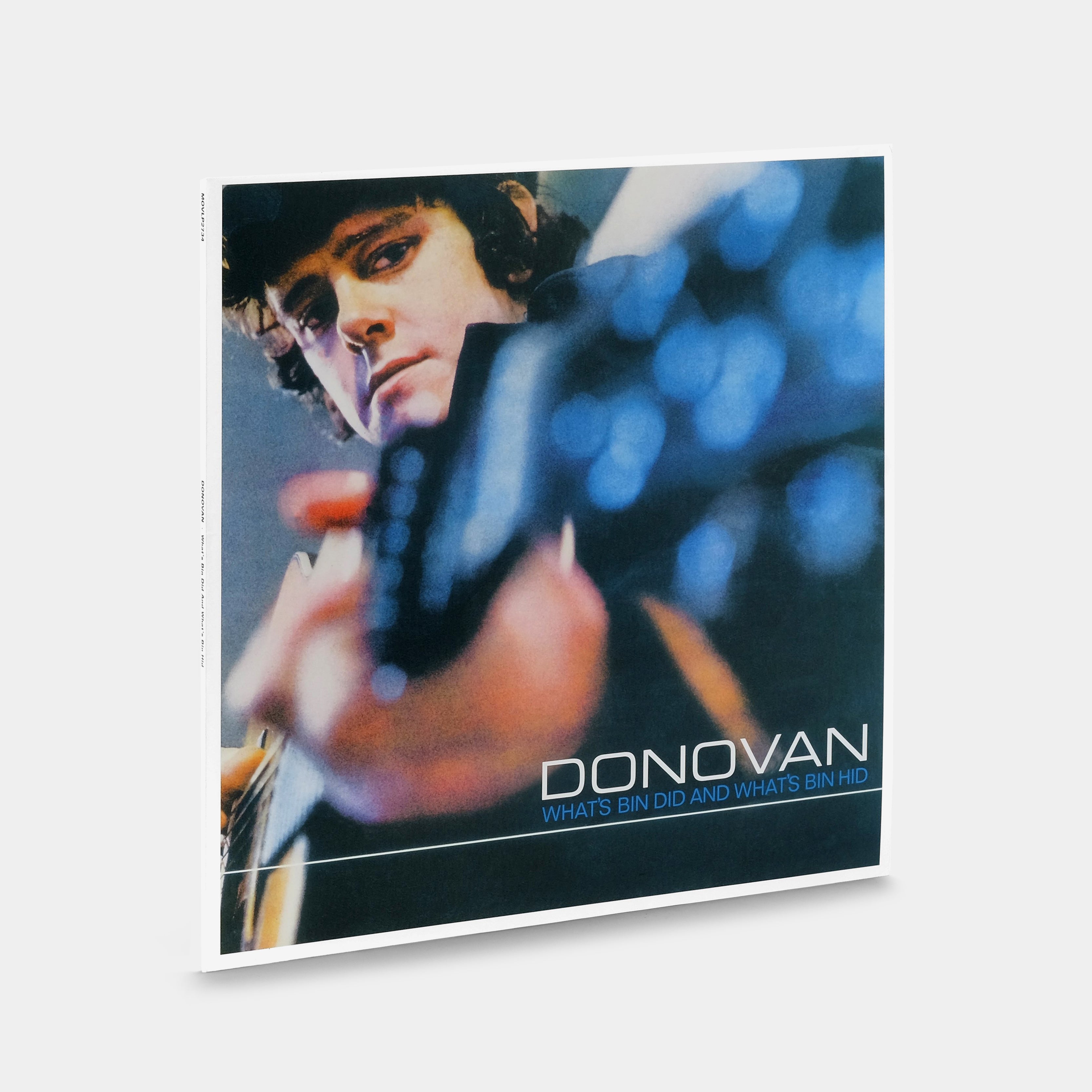 Donovan - What's Bin Did and What's Bin Hid LP Translucent Blue Vinyl Record