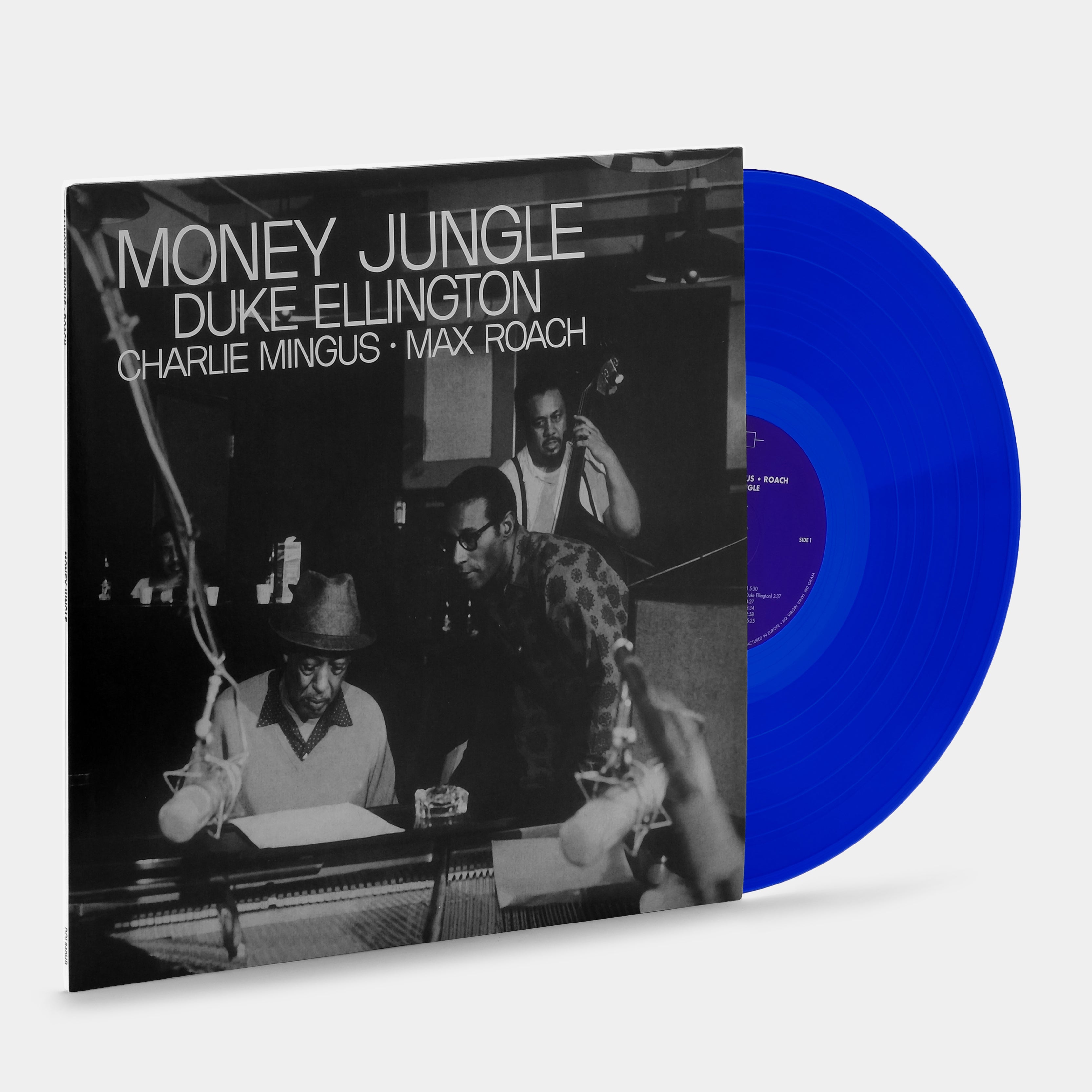 Duke Ellington, Charlie Mingus & Max Roach - Money Jungle LP Blue Vinyl Record