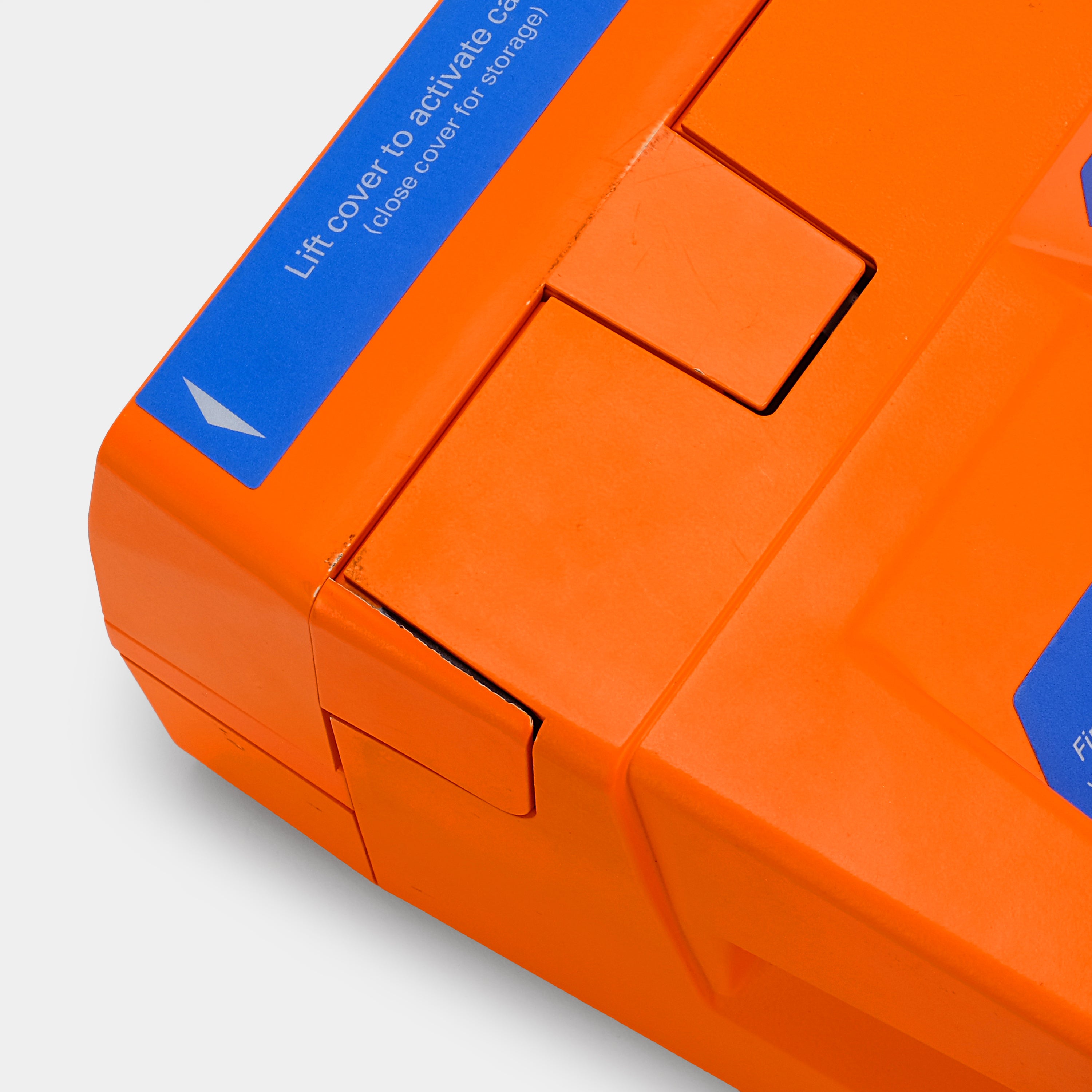 Polaroid 600 EMS PhotoSystem Fluorescent Orange Instant Film Camera