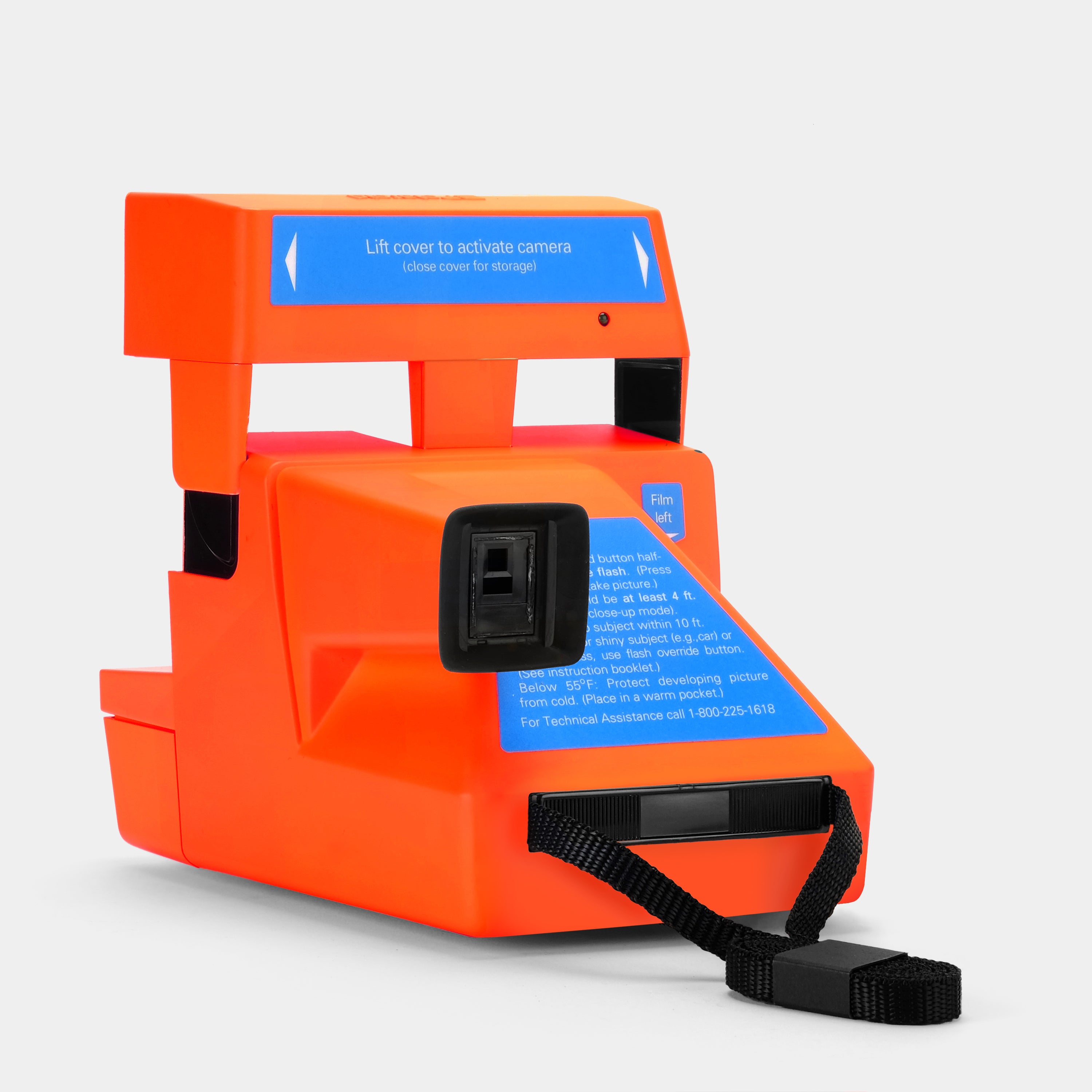 Polaroid 600 EMS PhotoSystem Fluorescent Orange Instant Film Camera
