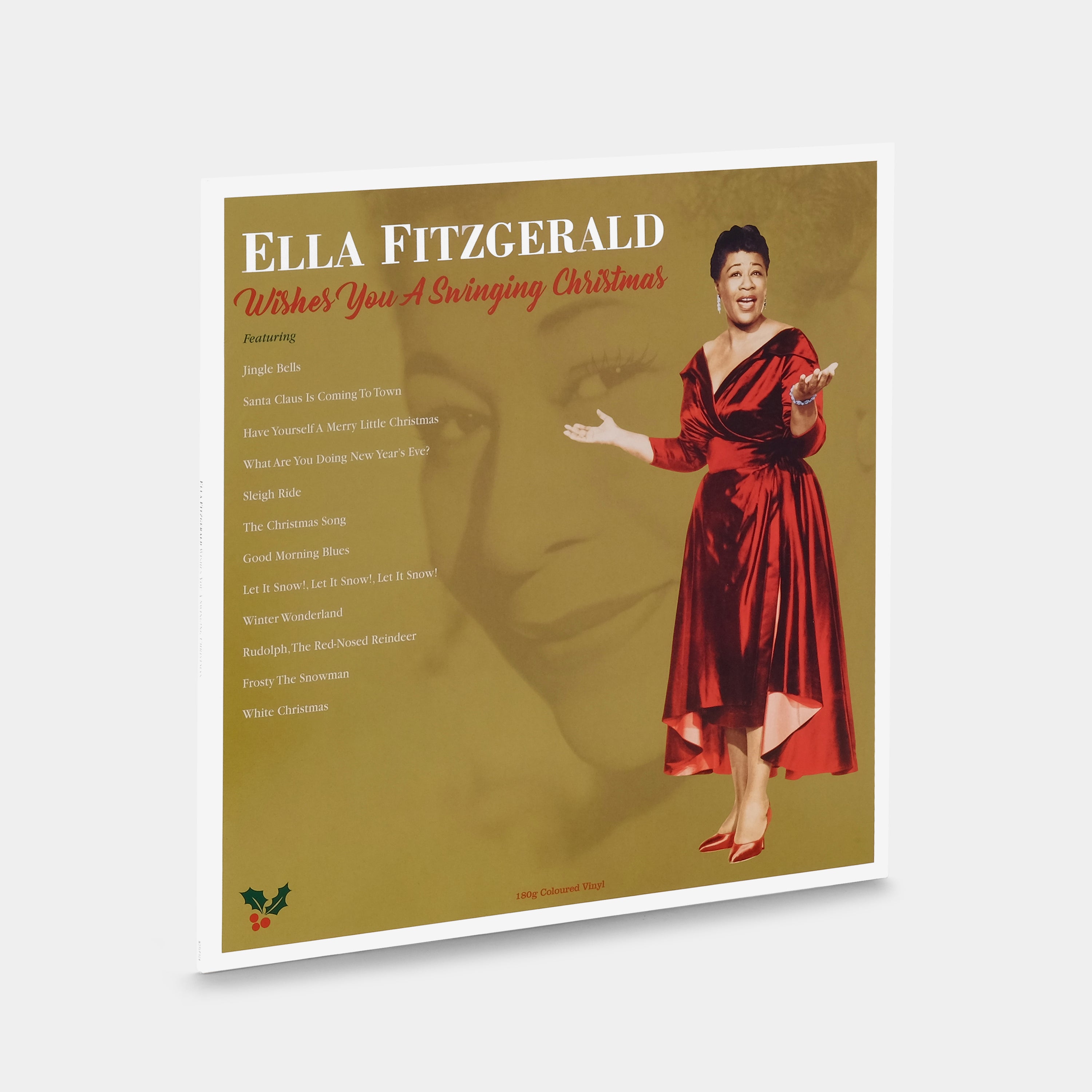 Ella Fitzgerald - Ella Wishes You A Swinging Christmas LP Gold Vinyl Record