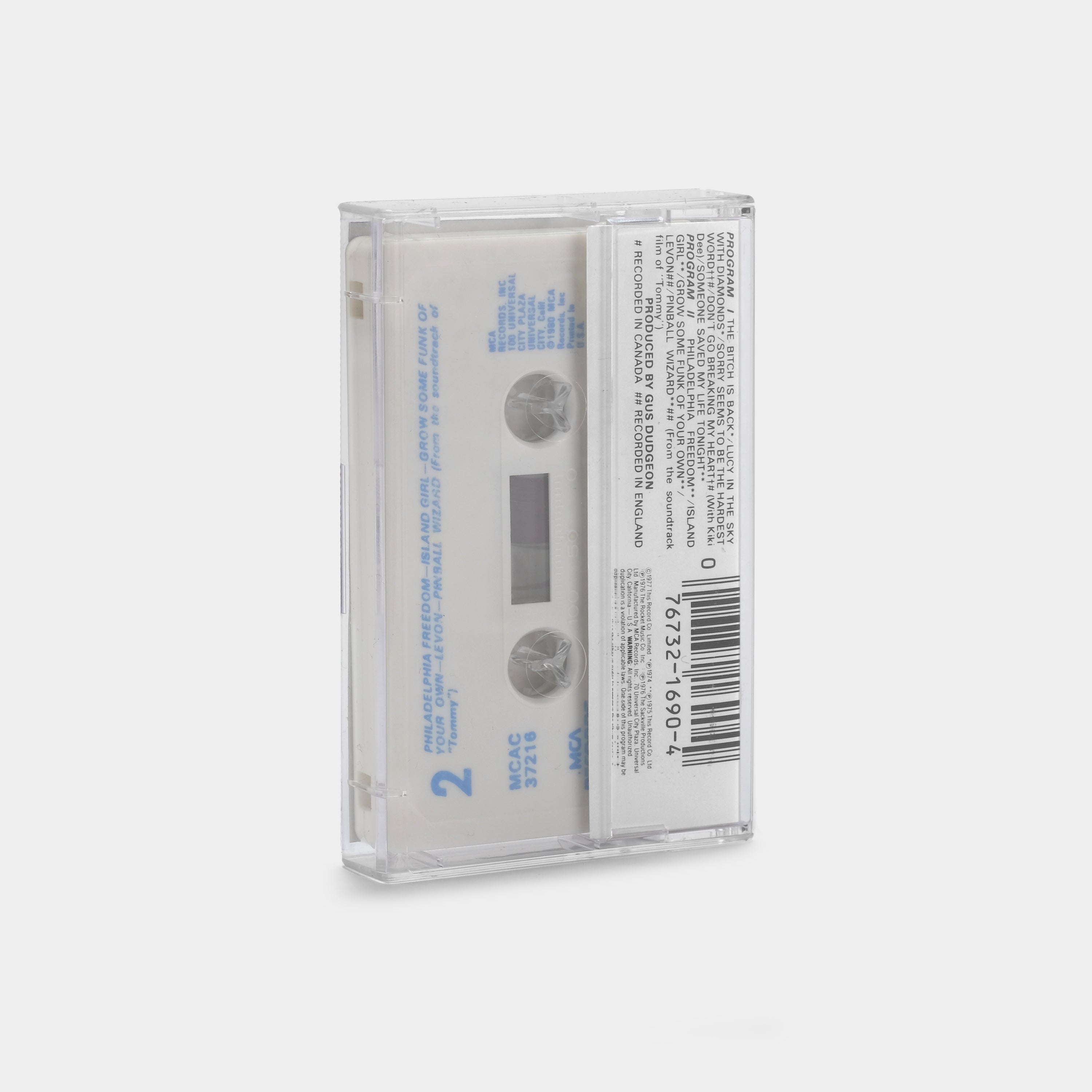 Elton John - Elton John's Greatest Hits Volume II Cassette Tape