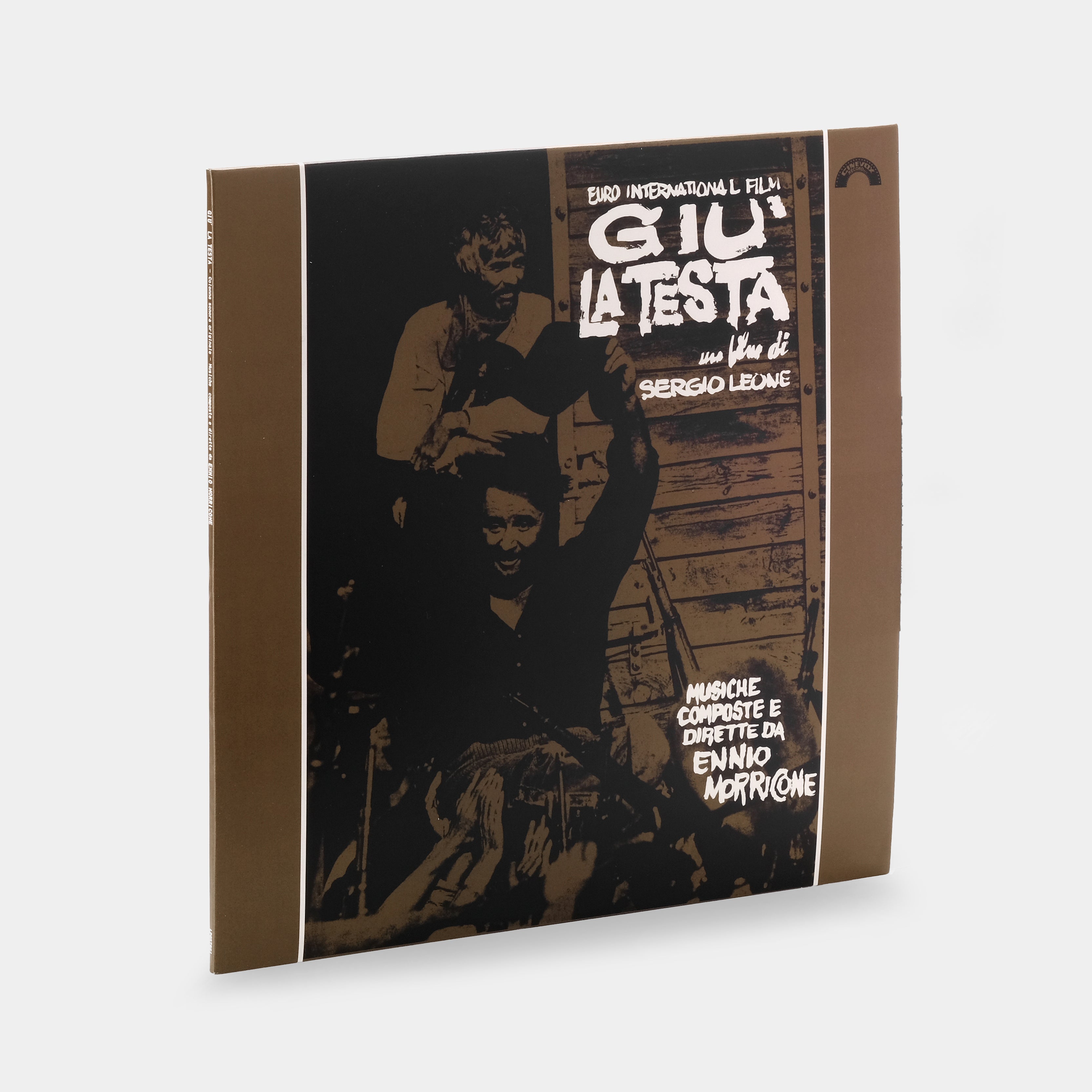 Ennio Morricone - Giu' La Testa LP Crystal Clear Vinyl Record