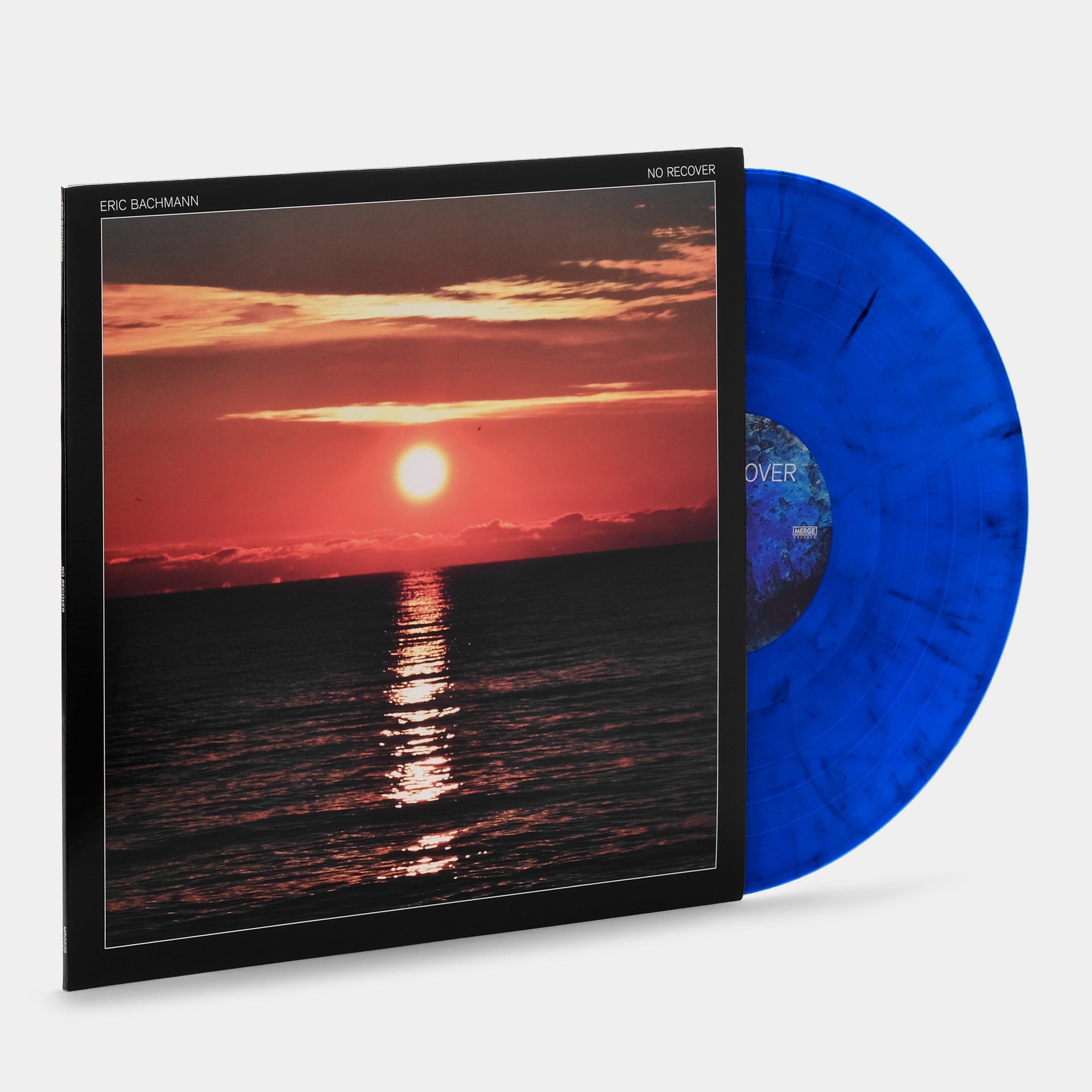 Eric Bachmann - No Recover (Peak Vinyl Edition) LP Blue & Black Swirl Vinyl Record
