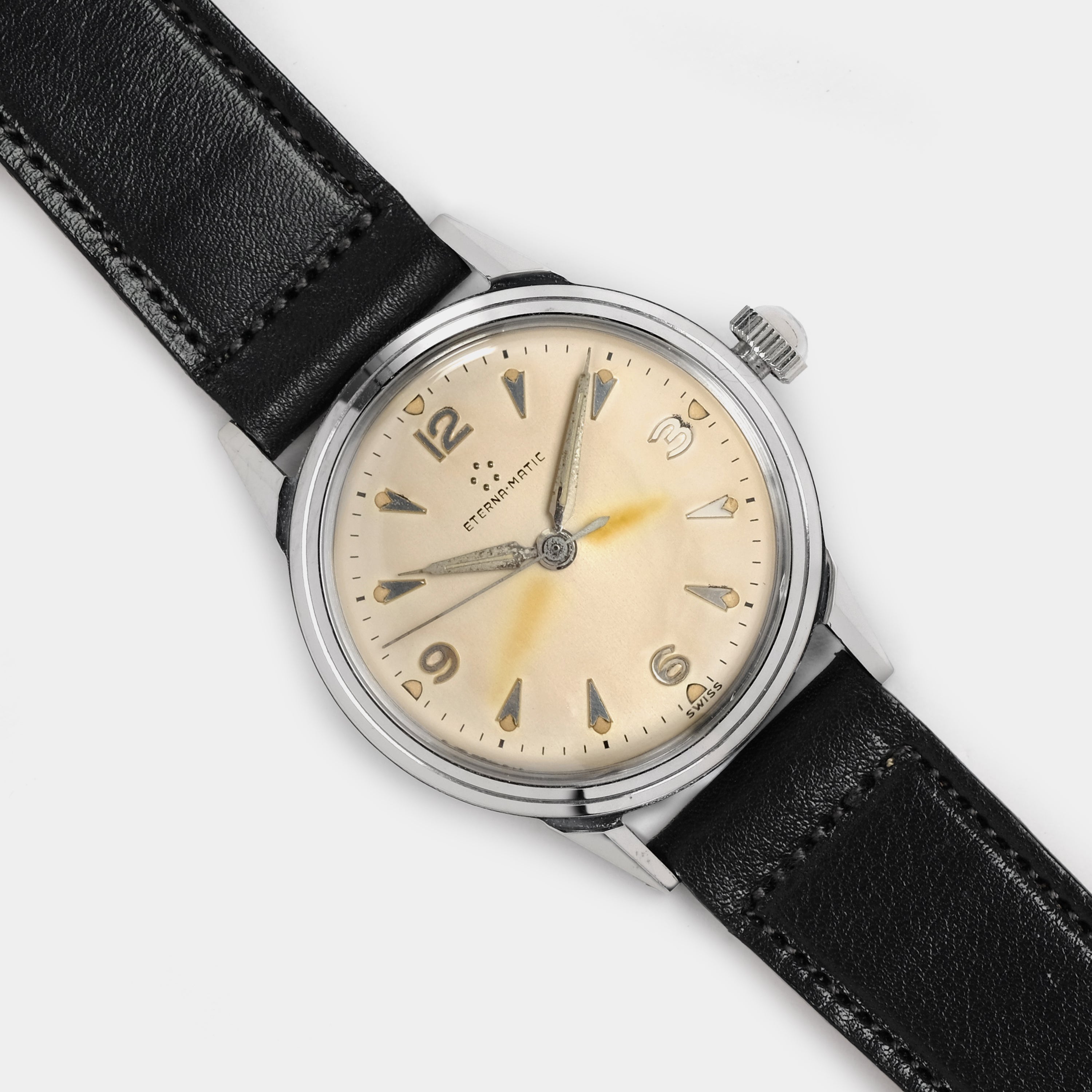 Eterna Matic 1411U Circa 1953 Wristwatch