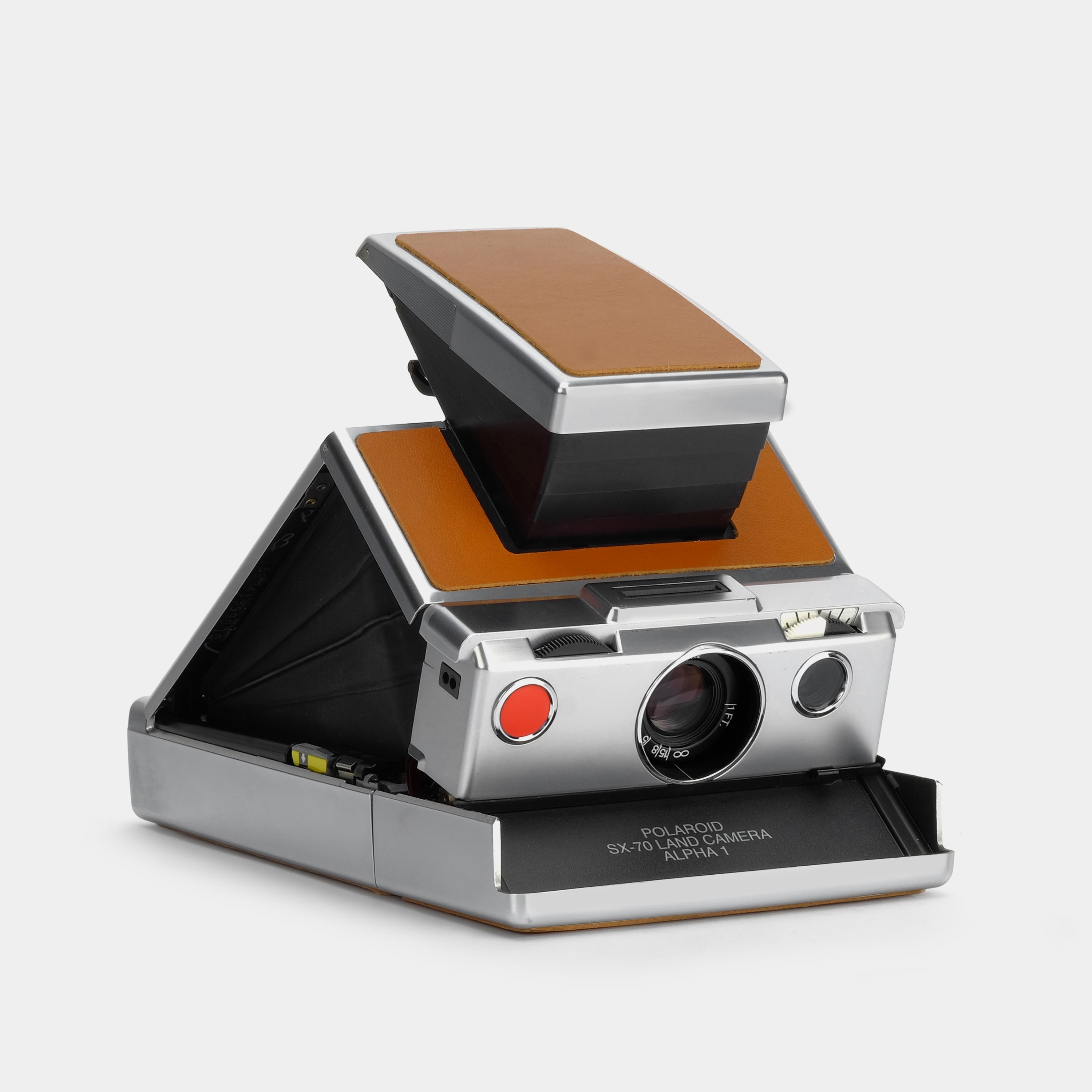 Polaroid SX-70 Alpha 1 Chrome Folding Instant Film Camera