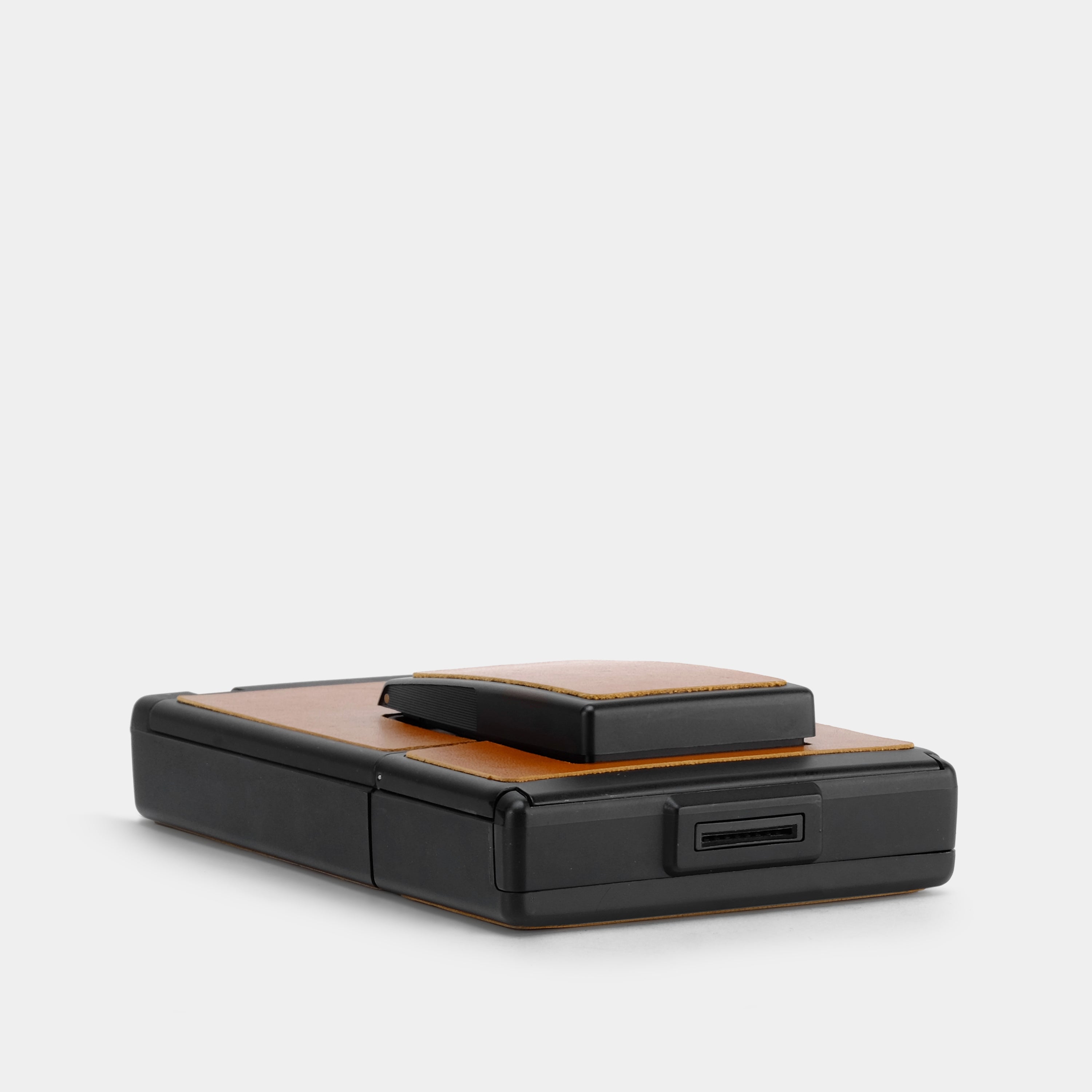 Polaroid SX-70 Alpha Black Folding Instant Film Camera