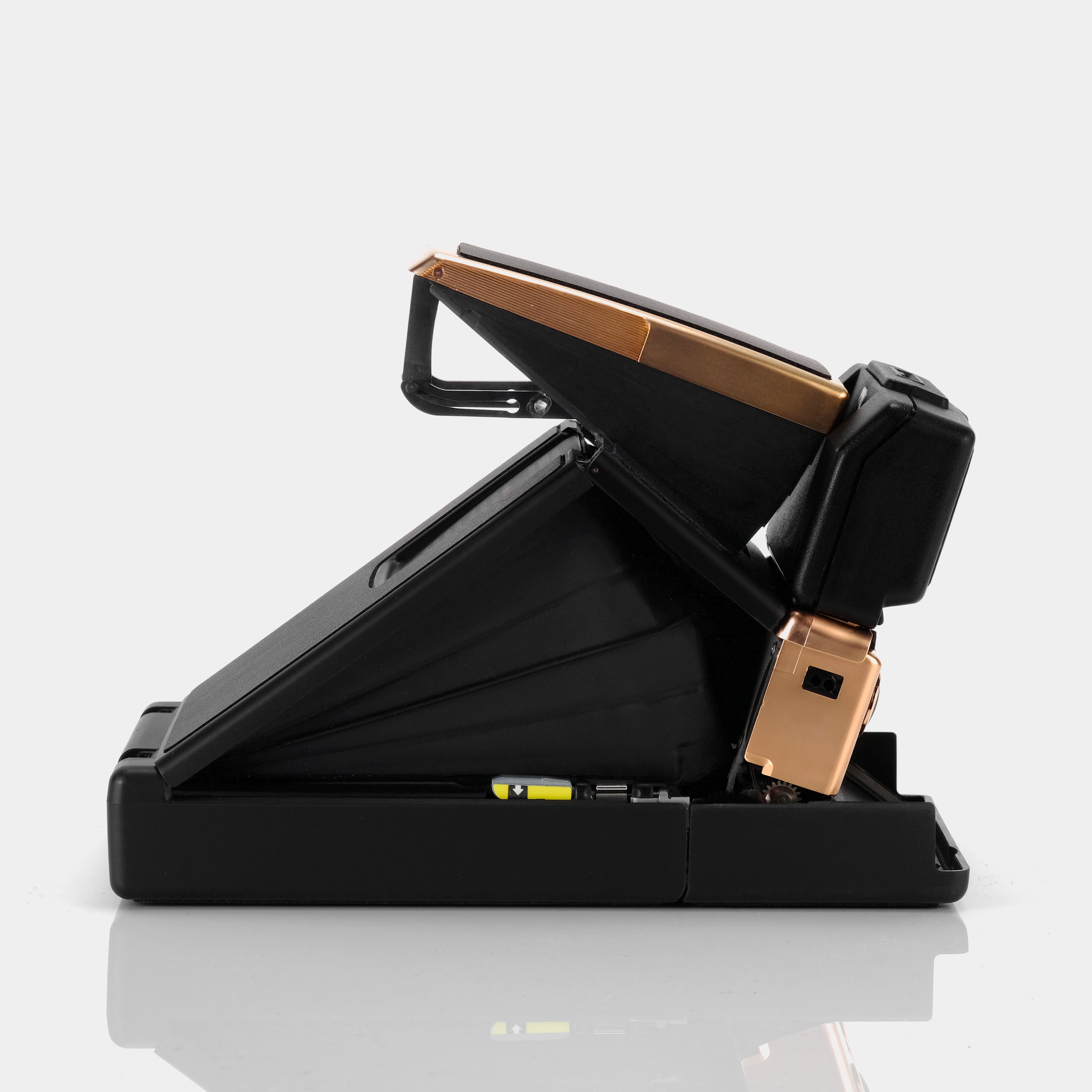 Polaroid SX-70 Sonar Autofocus Black with Rose Gold Folding Instant Film Camera