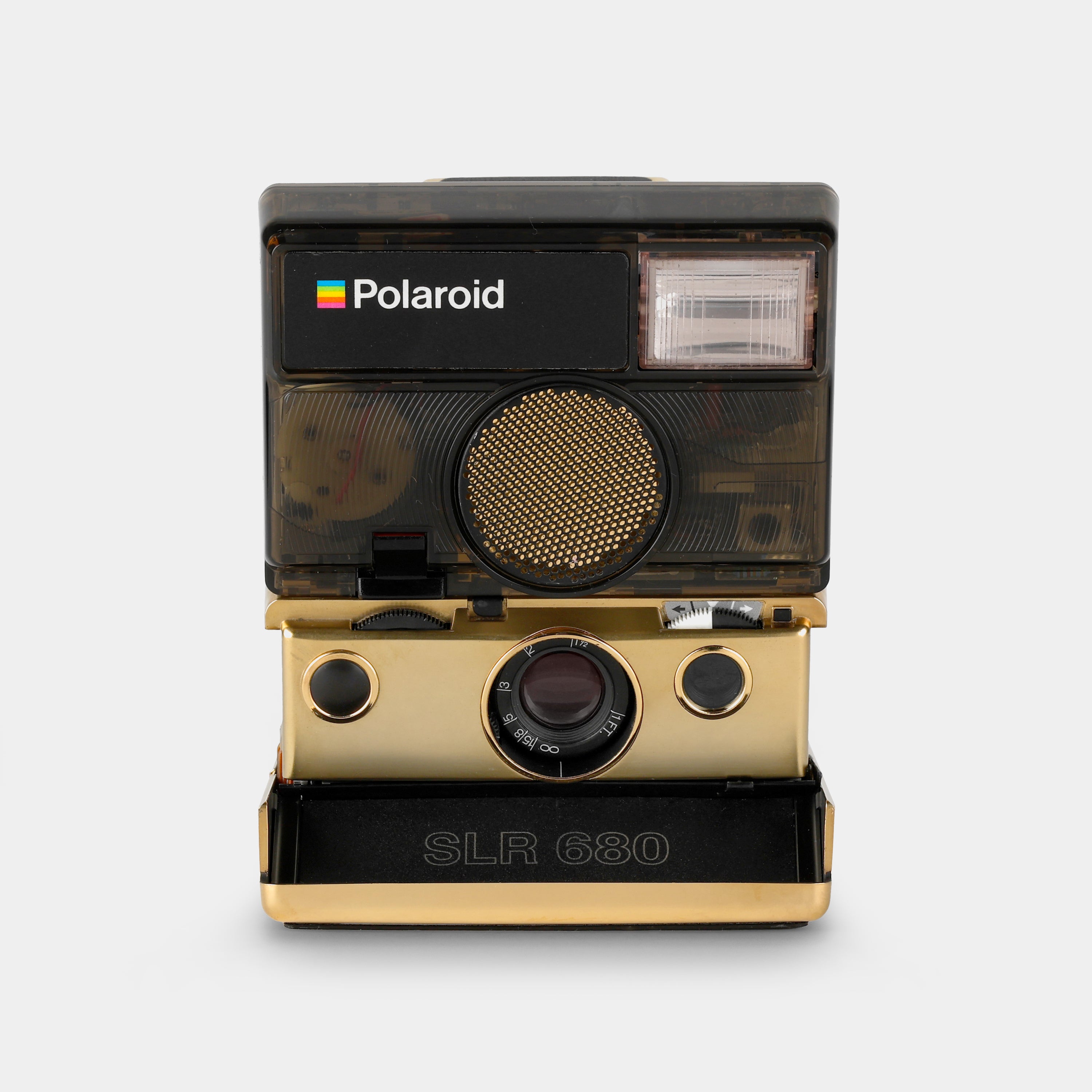 Polaroid 600 SLR 680 Gold Folding Instant Film Camera