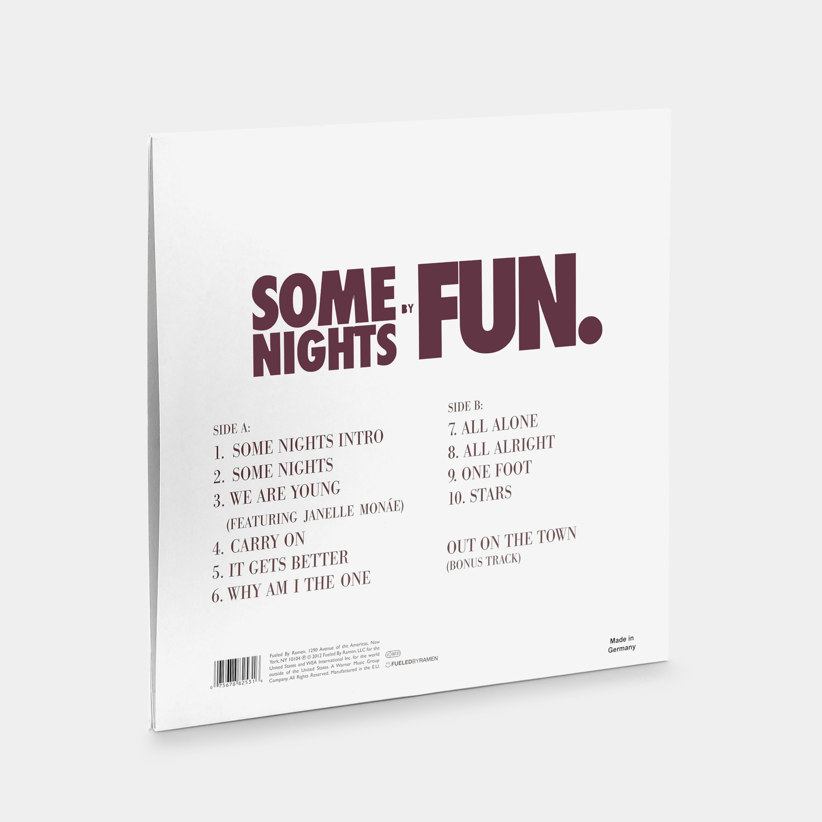 fun. - Some Nights LP Vinyl Record