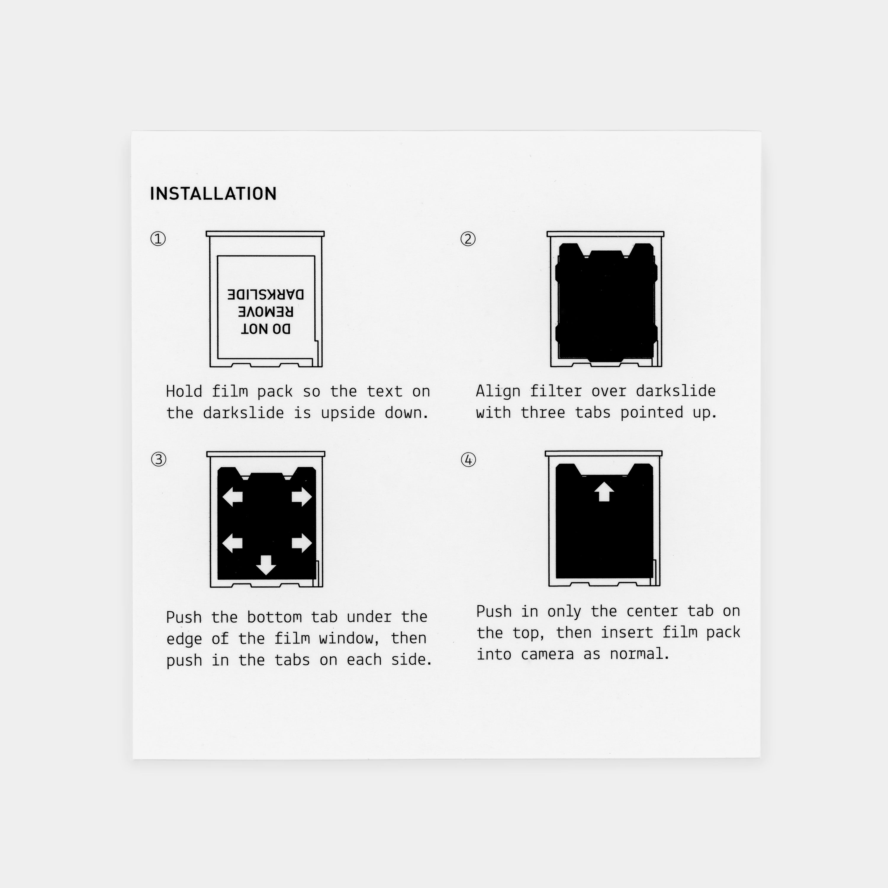 Richard Scarry's Busy World Photo Filters for Instant Film Cameras (4-Pack)