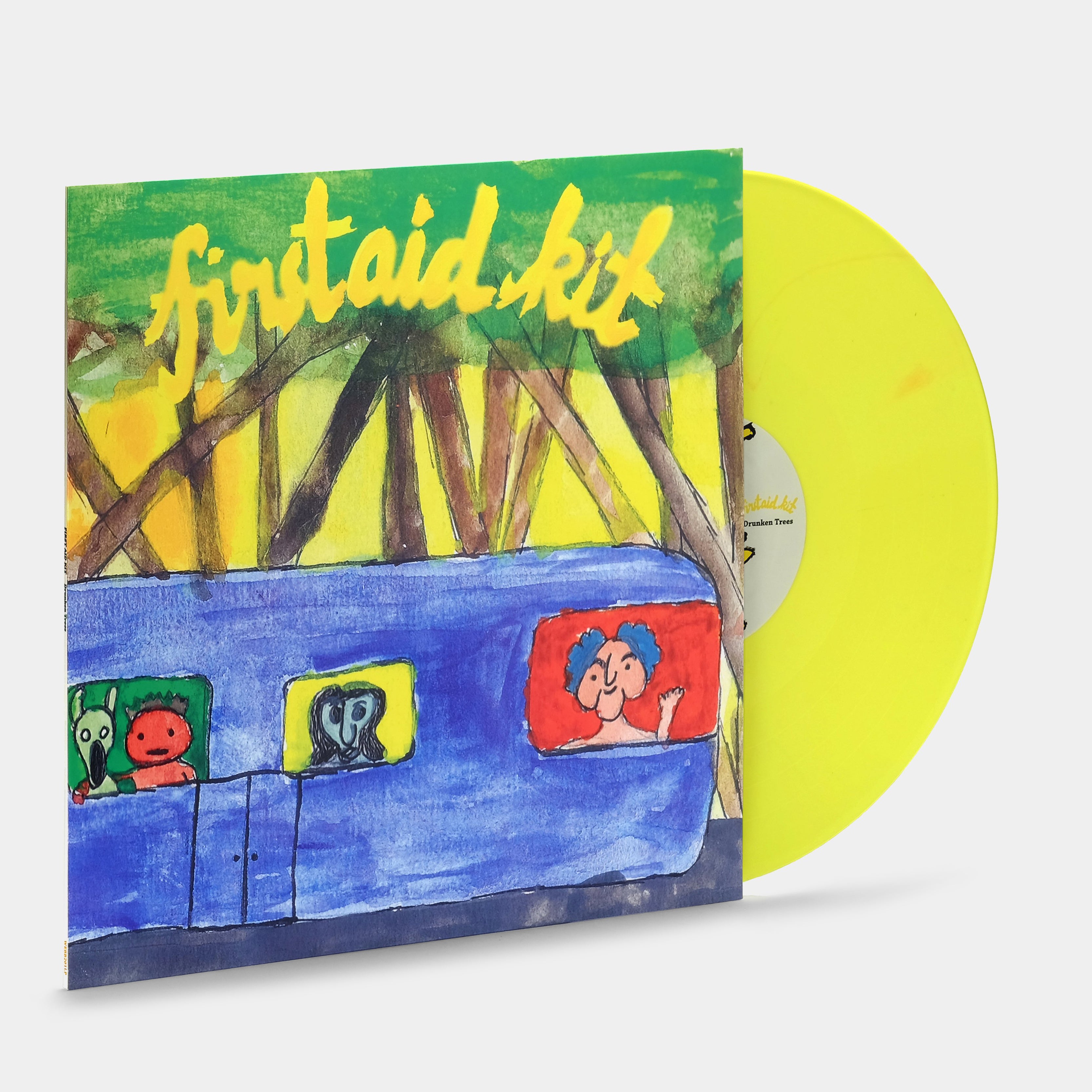 First Aid Kit - Drunken Trees LP Yellow Vinyl Record
