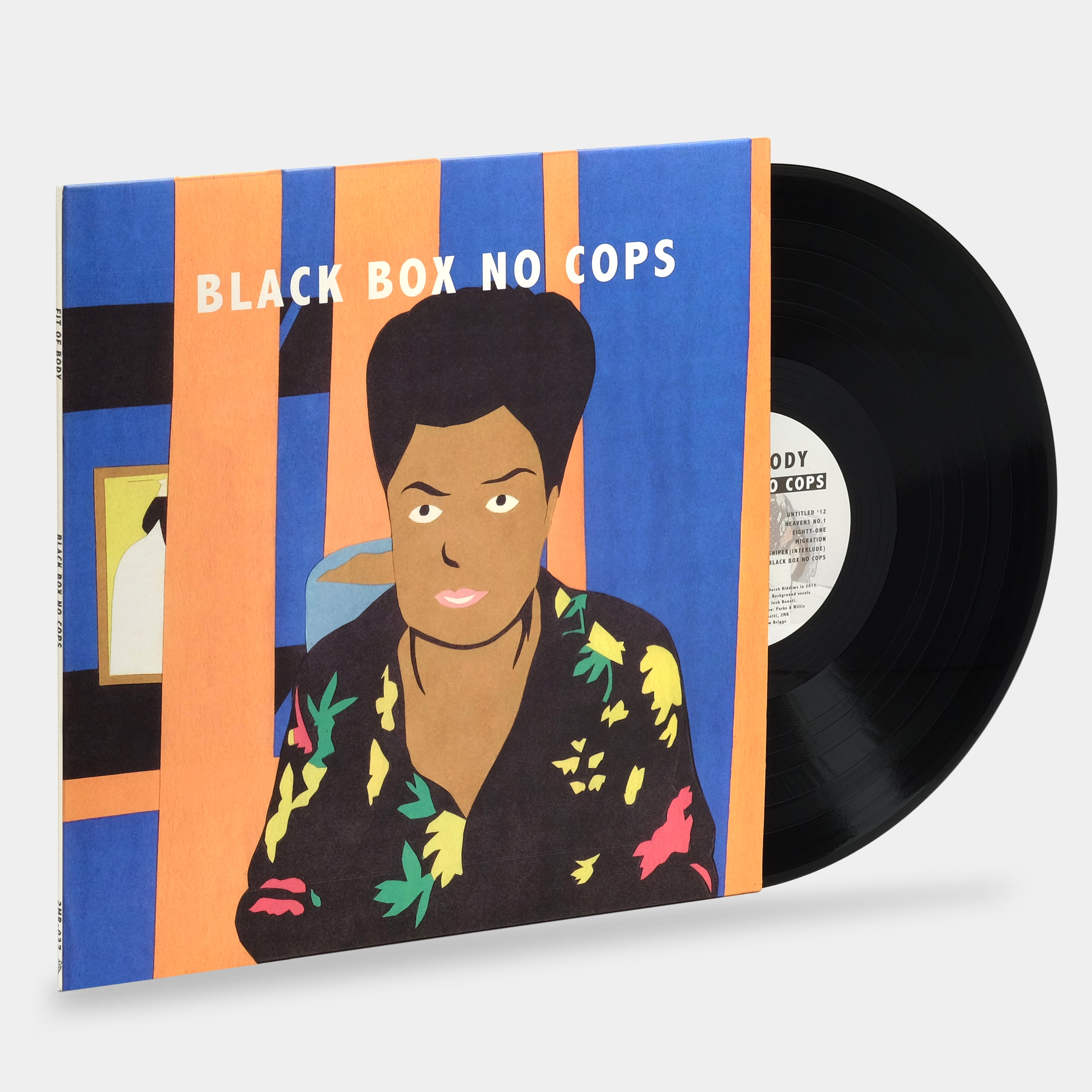 Fit Of Body - Black Box No Cops LP Vinyl Record