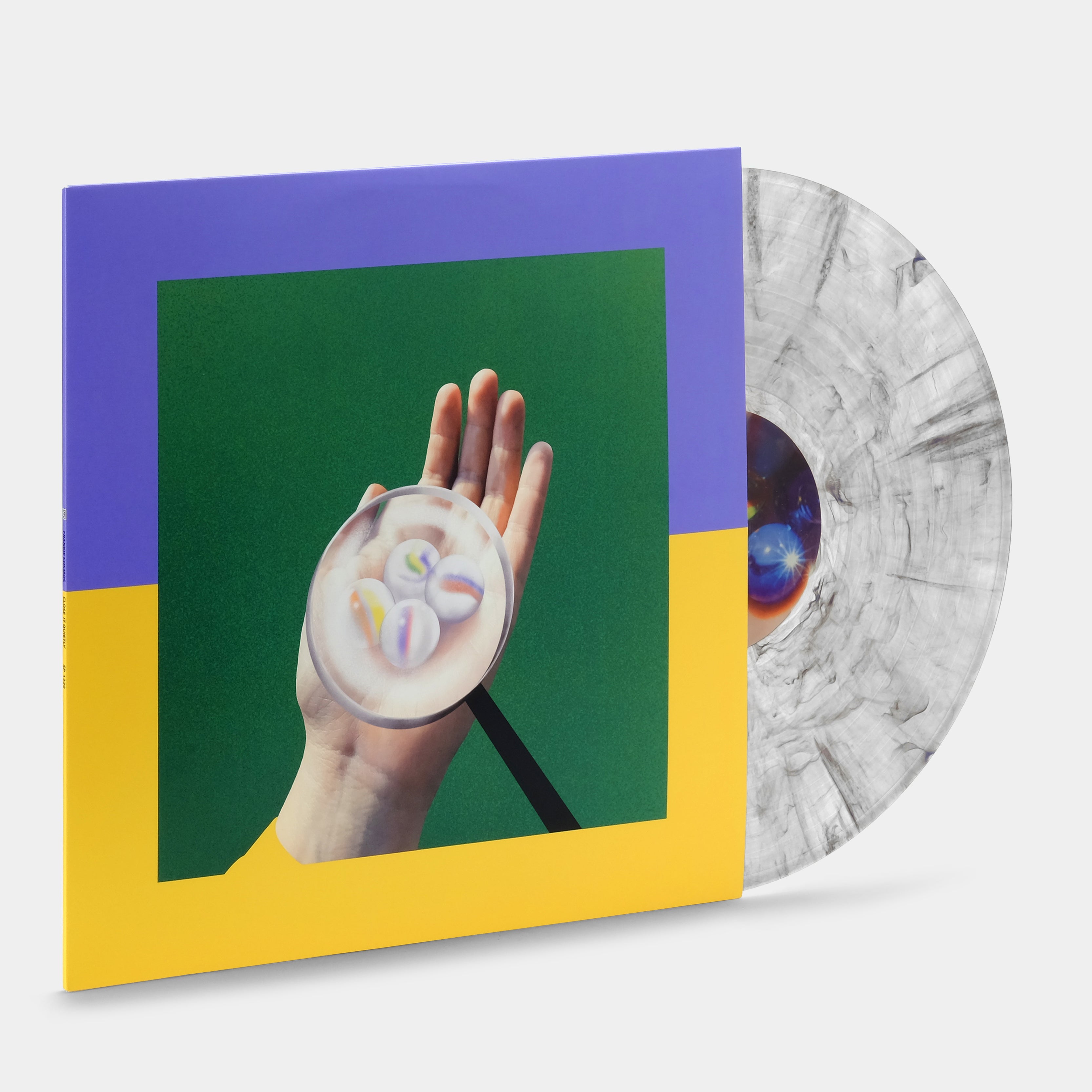 Frankie Cosmos - Close It Quietly (Loser Edition) LP Grey & White Swirl Vinyl Record