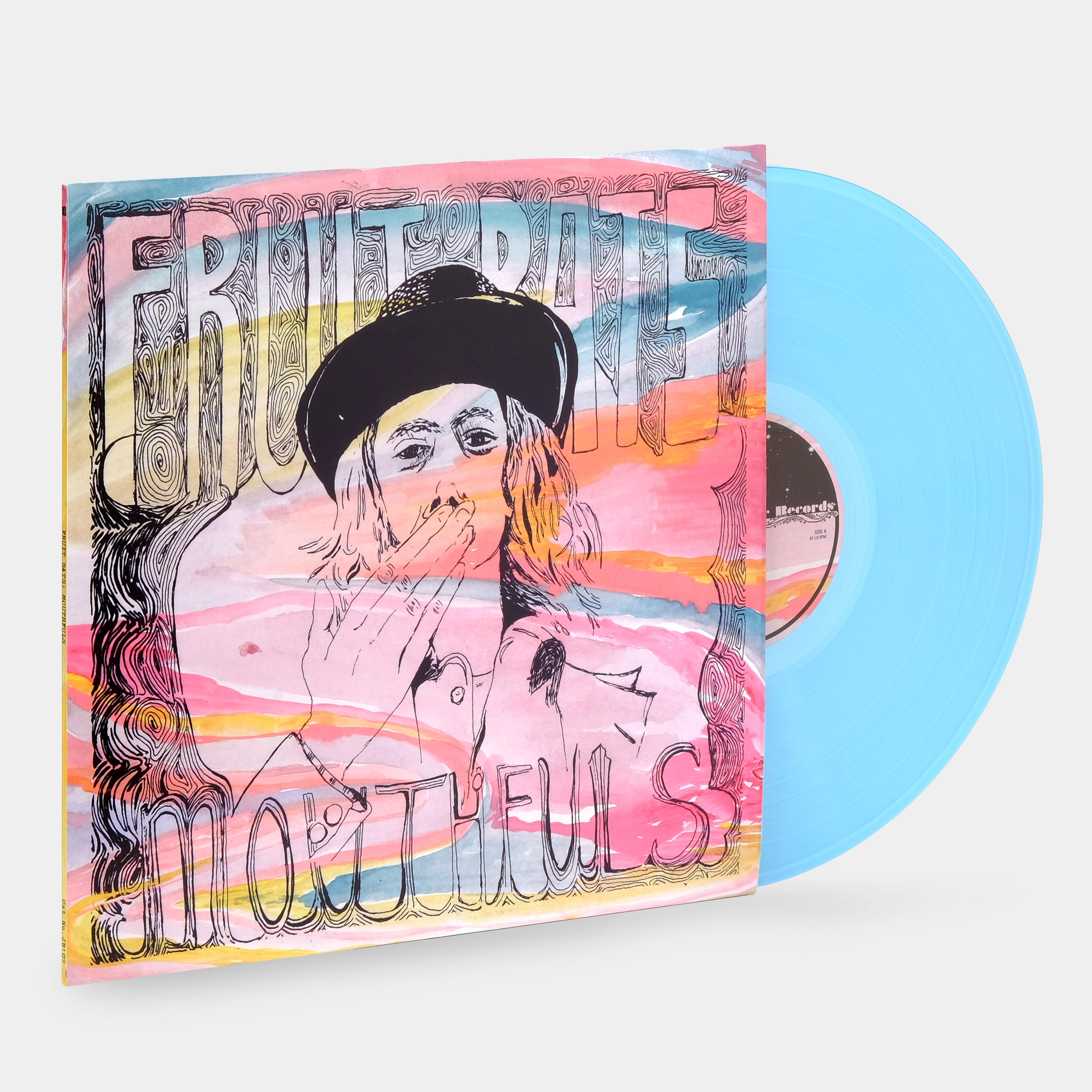 Fruit Bats - Mouthfuls LP Transparent Blue Vinyl Record