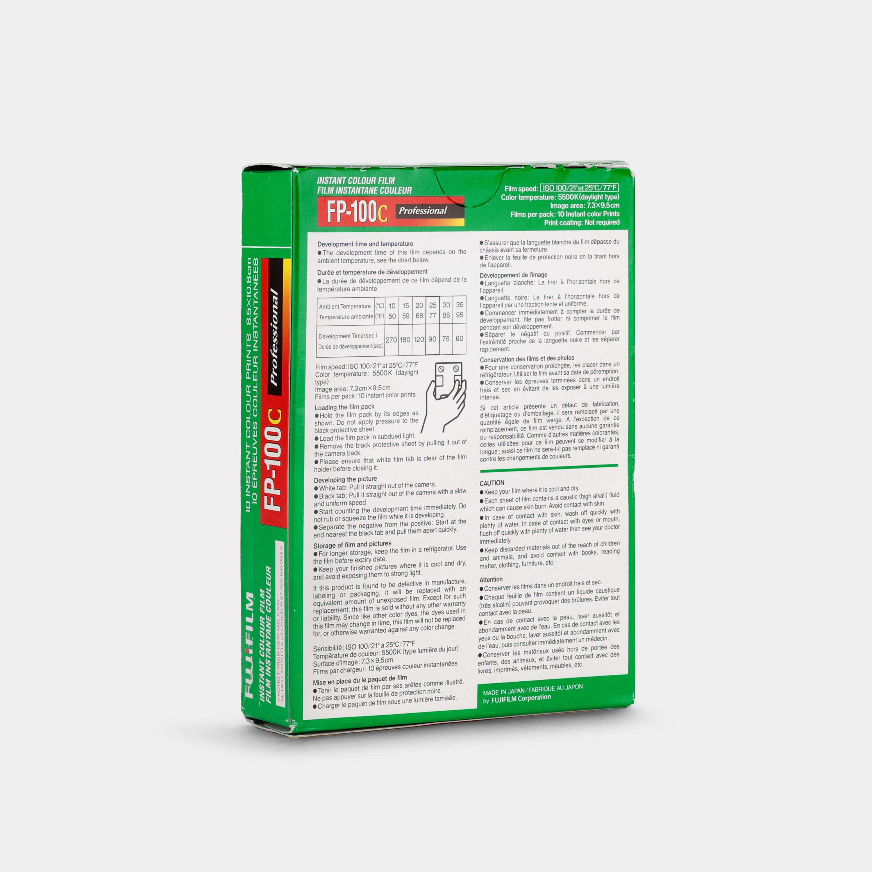 Expired Fujifilm FP-100C Film Pack