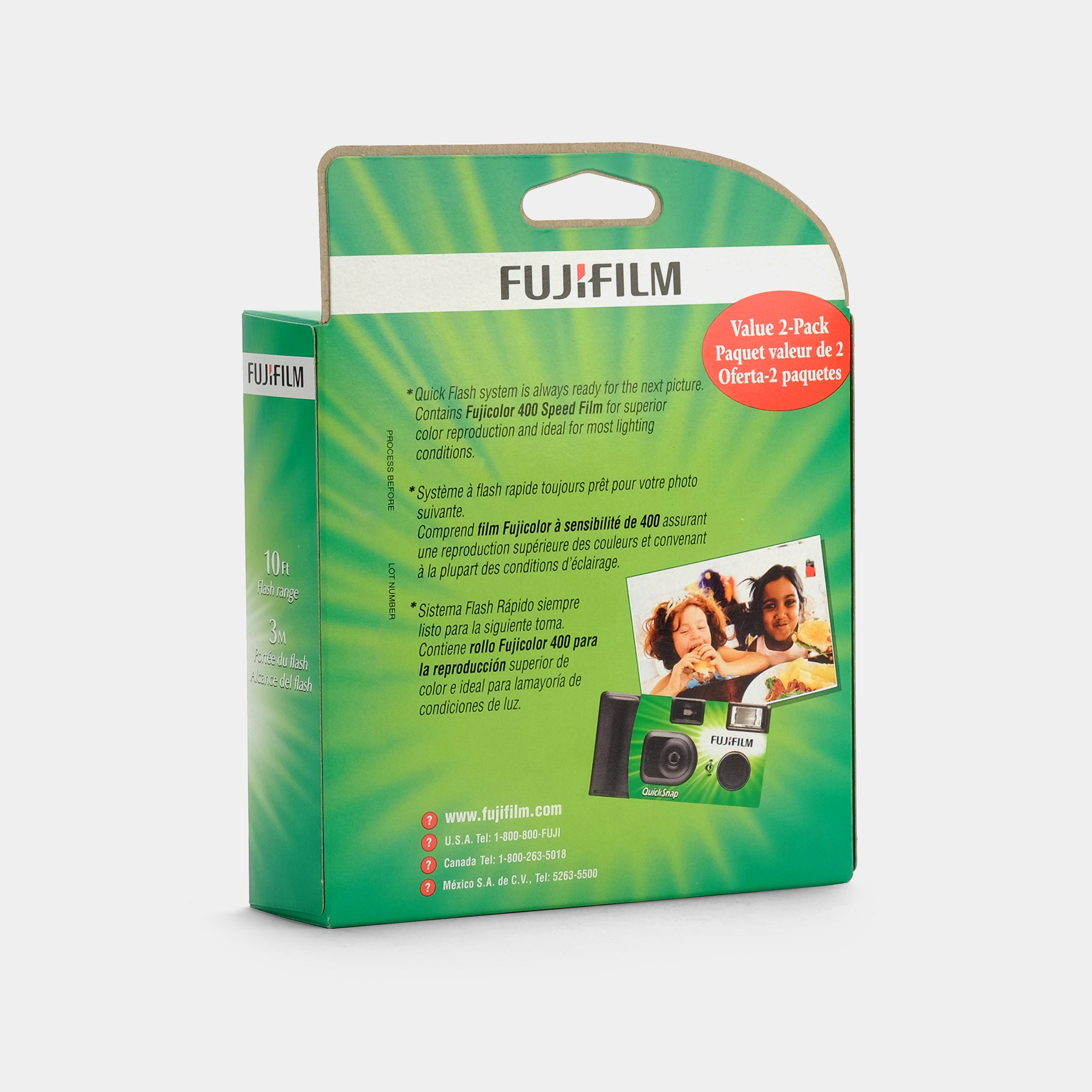 Fujifilm QuickSnap Disposable 35mm Film Camera 2 Pack