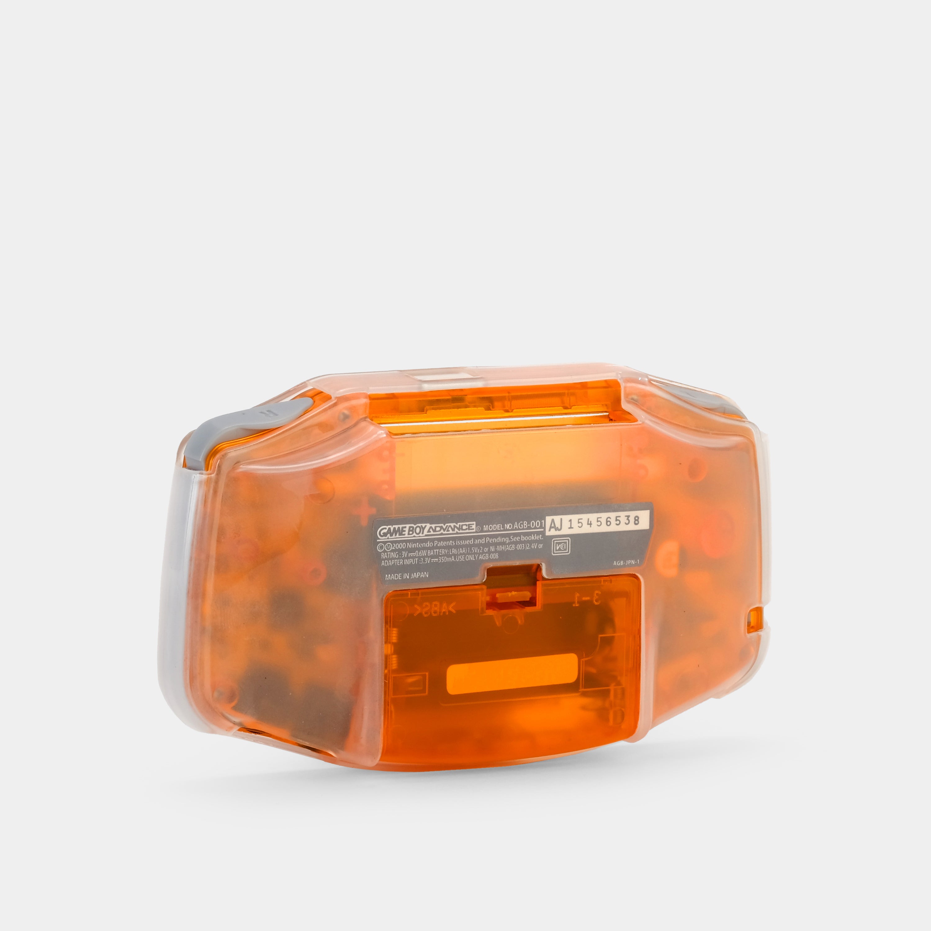 Game Boy Advance Clear Protective Case