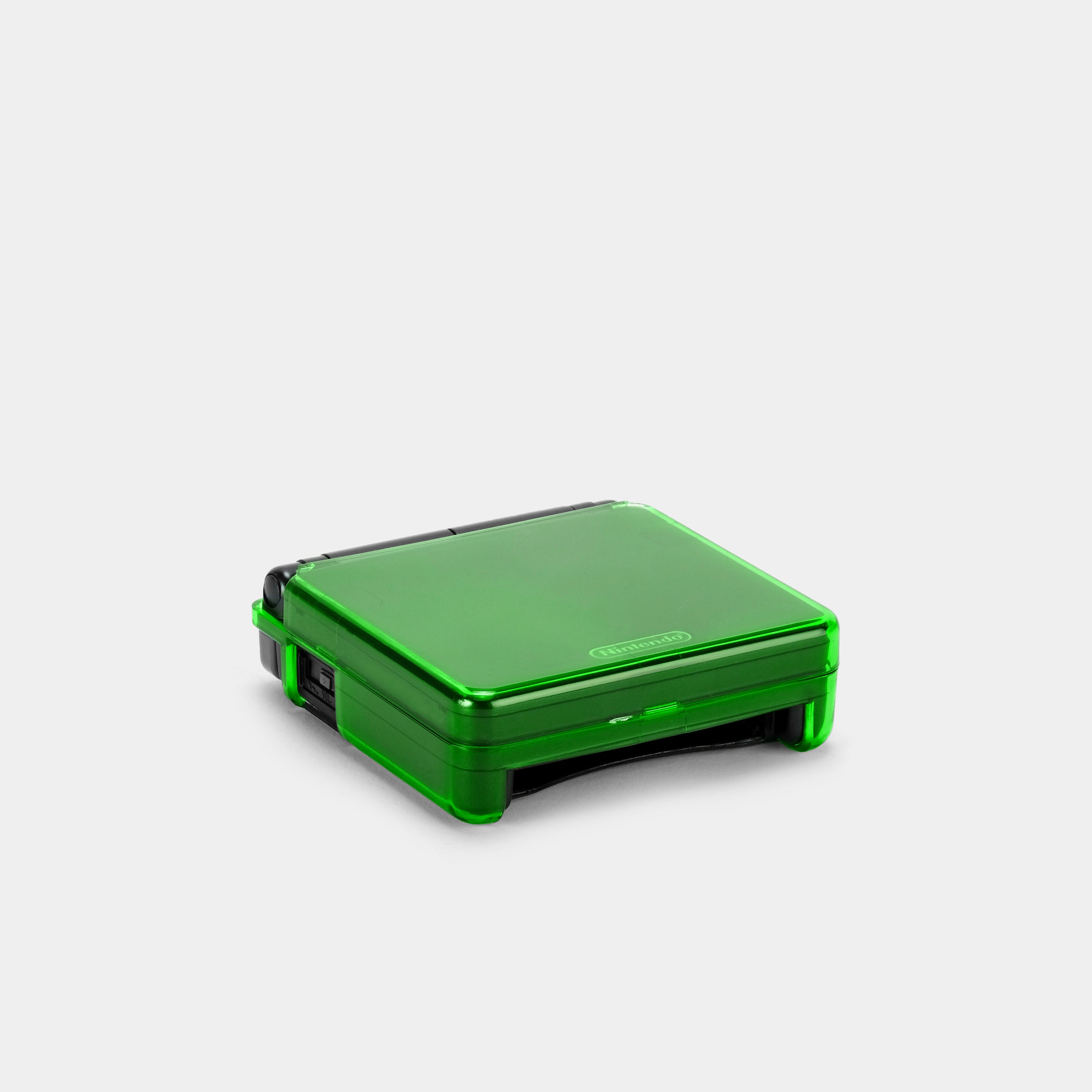 Game Boy Advance SP Transparent Green Protective Case