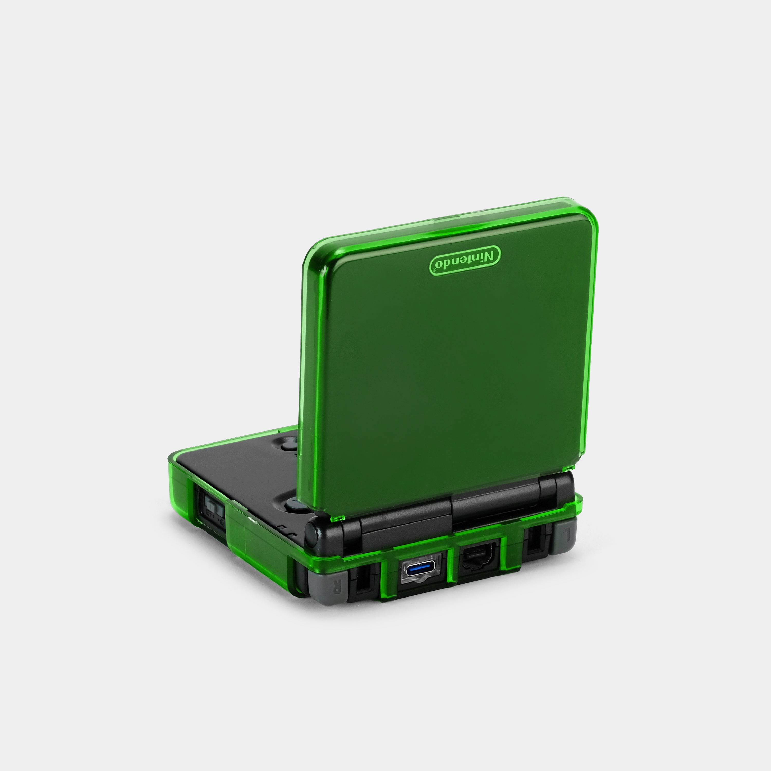 Game Boy Advance SP Transparent Green Protective Case