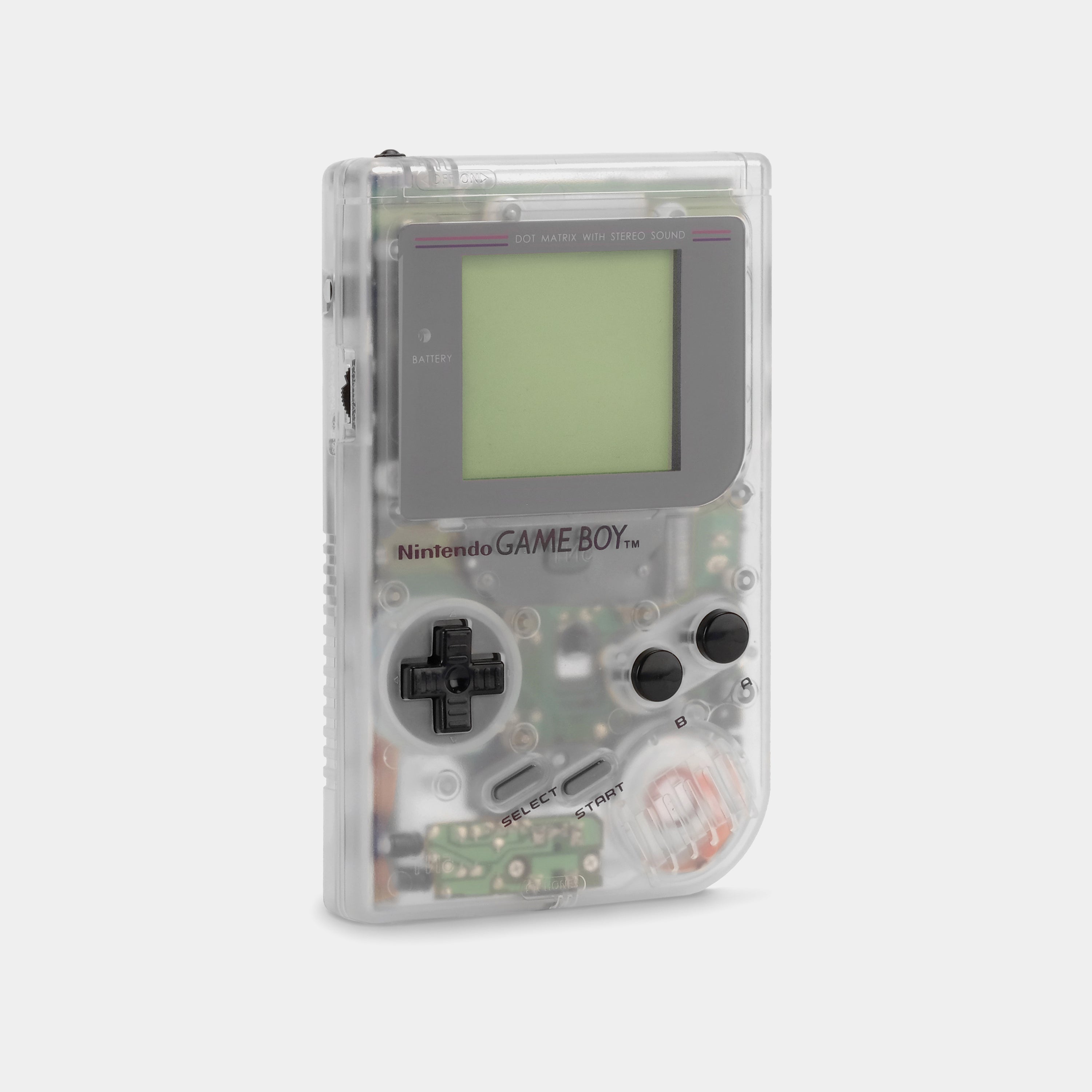 Retro Nintendo Game Boy 2024 Original 1989 Clear Edition DMG-01