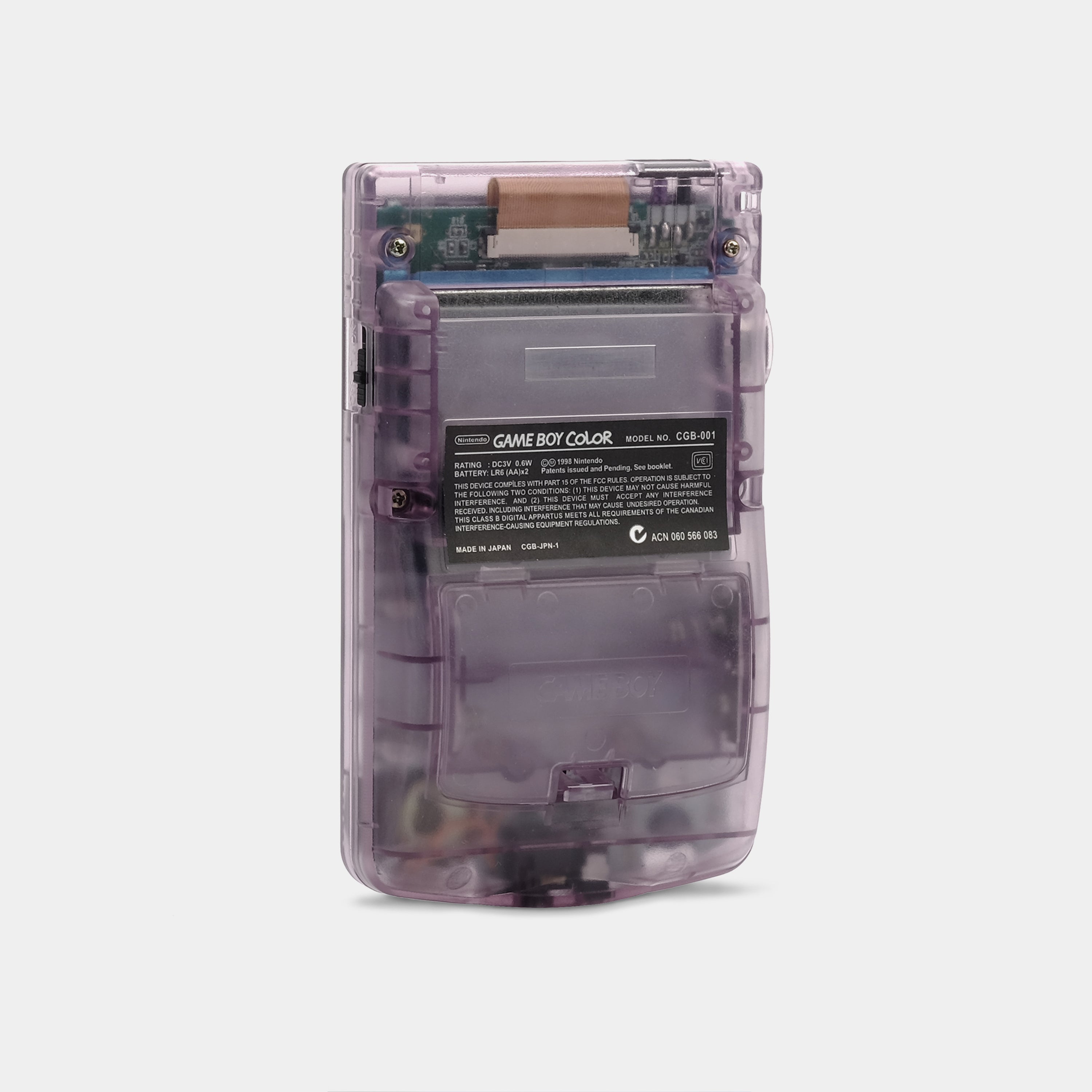 Nintendo Game Boy Color Atomic Purple Game Console