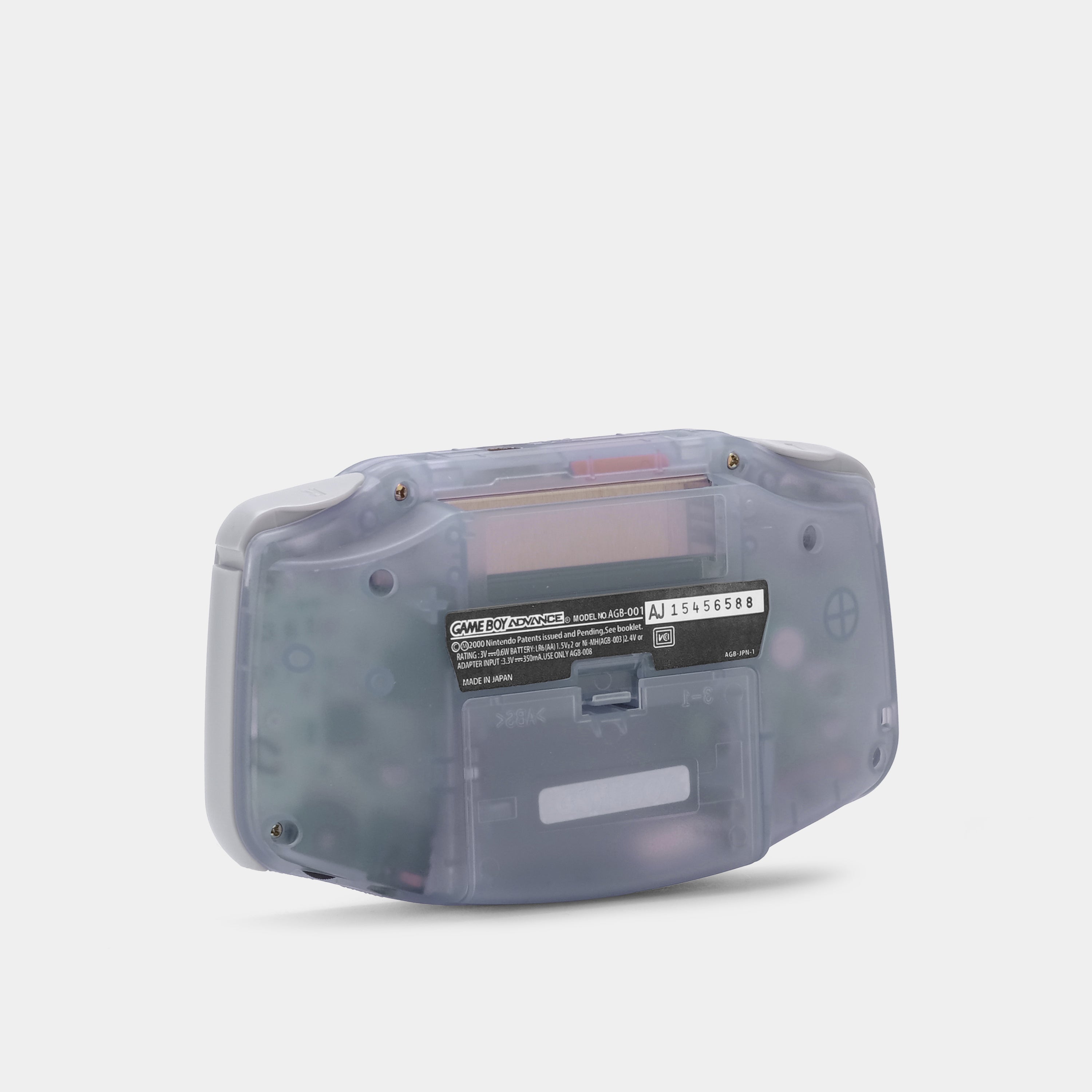 Nintendo Game Boy Advance Glacier Game Console