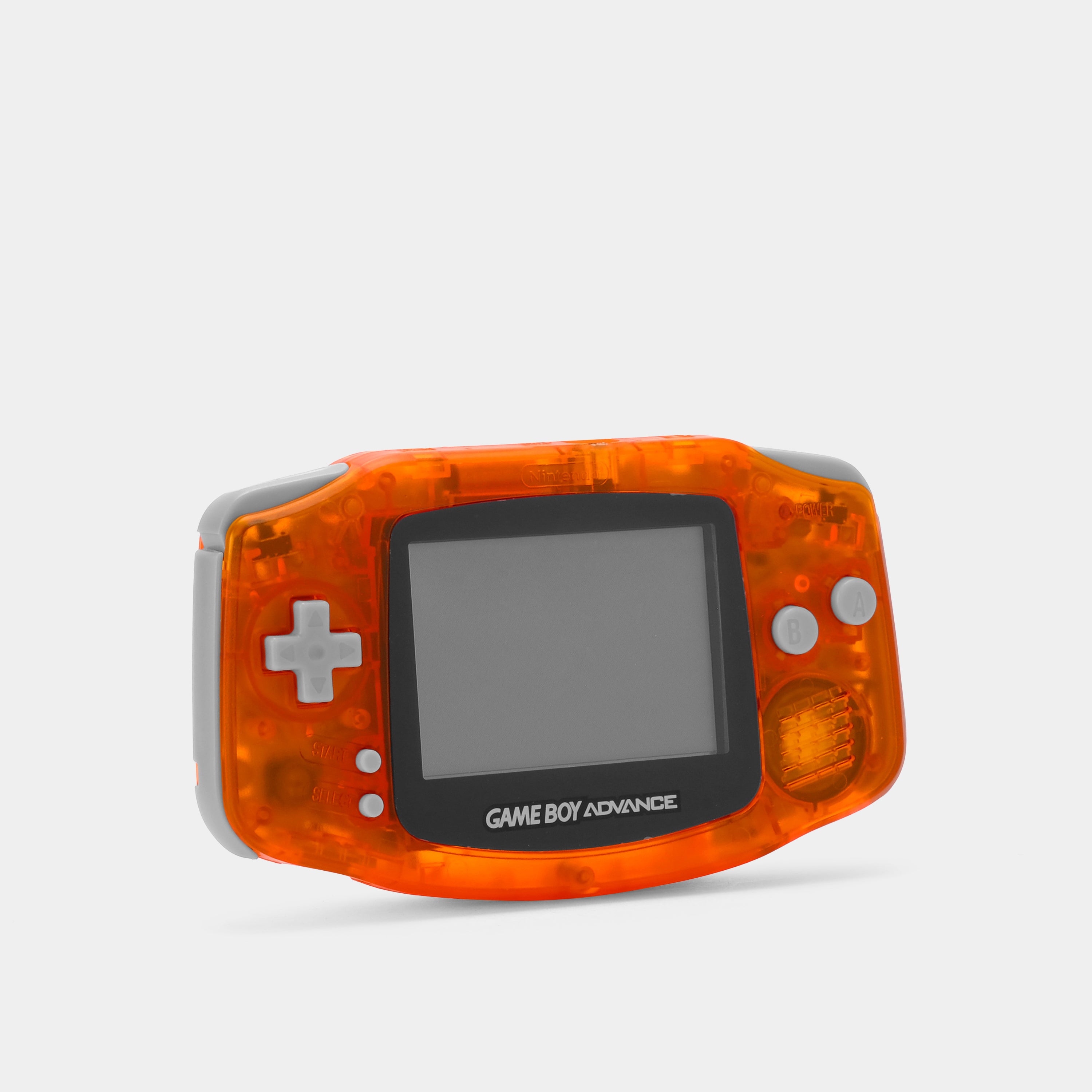 Nintendo Game Boy Advance Transparent Orange Game Console