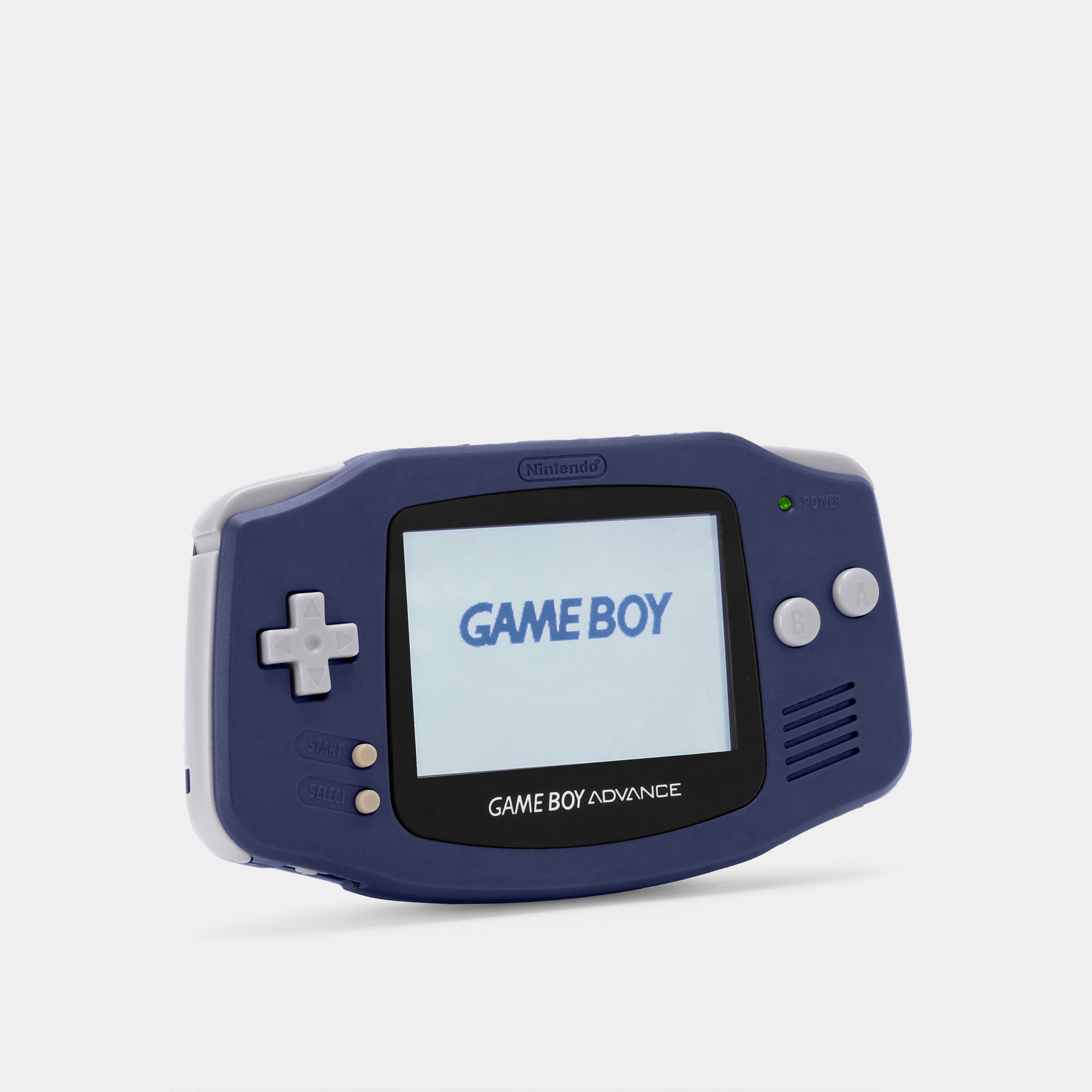 Nintendo Game Boy Advance Indigo Game Console With Backlit Screen