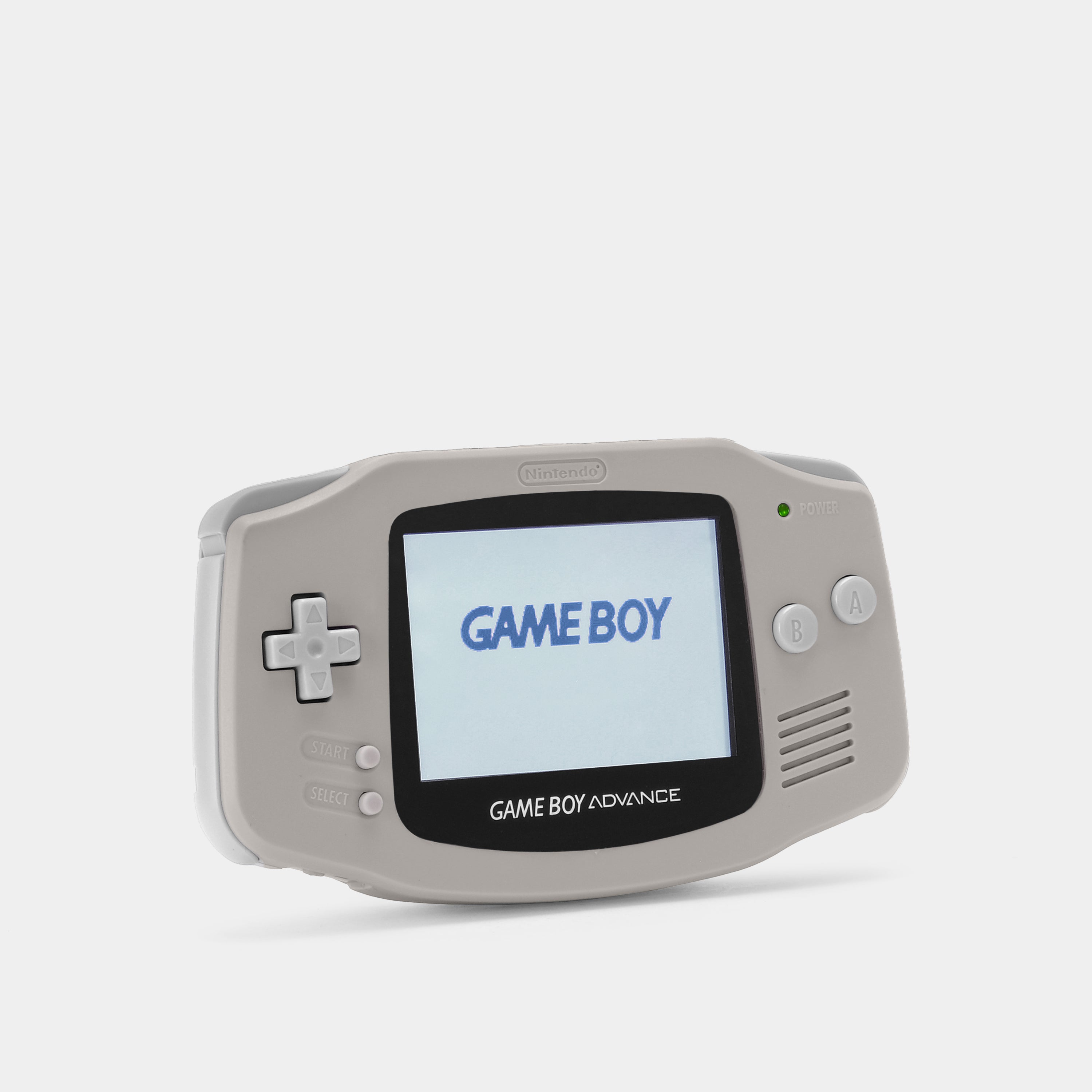 Nintendo Game Boy Advance Taupe Game Console With Backlit Screen