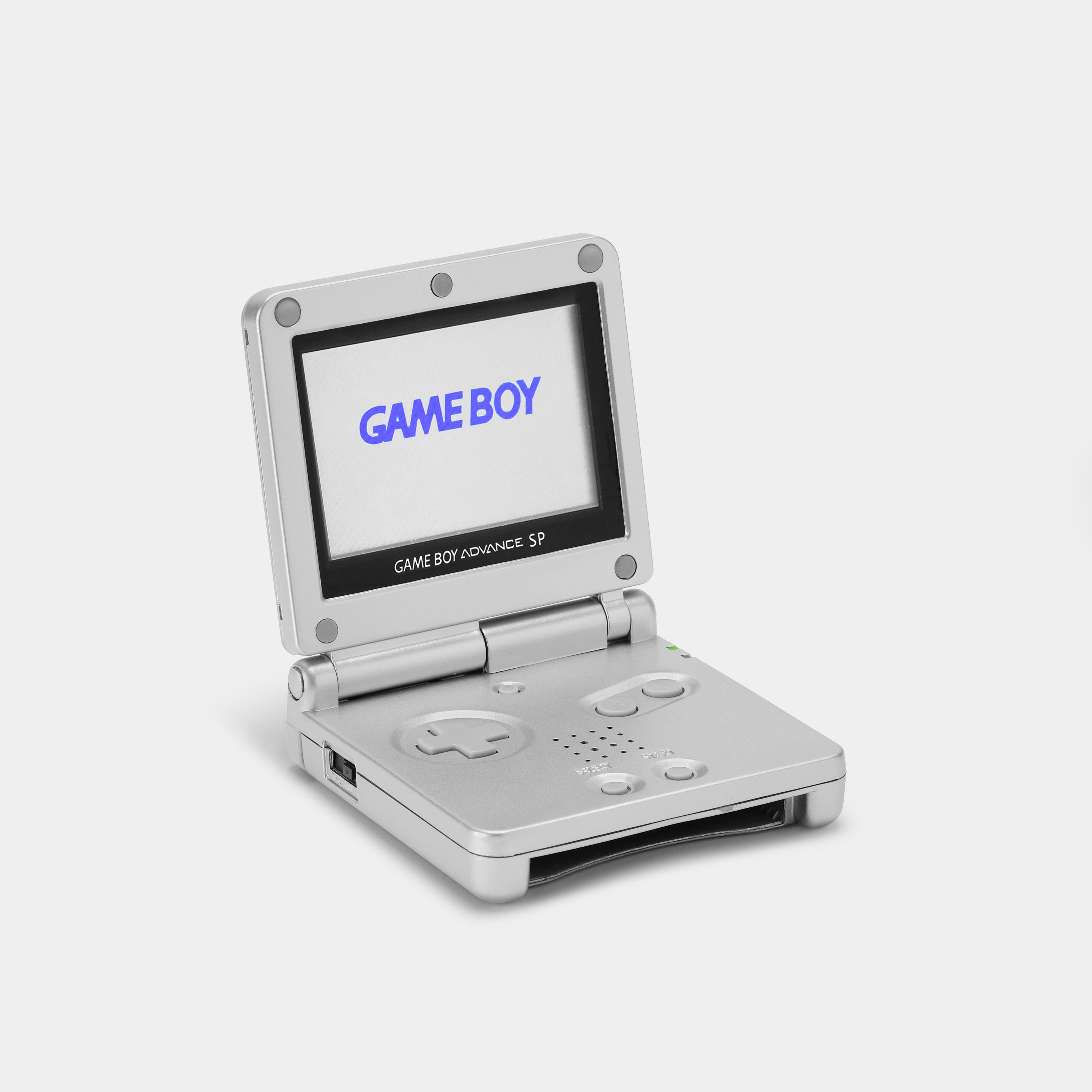 Nintendo Game Boy Advance SP Silver Game Console With Backlit