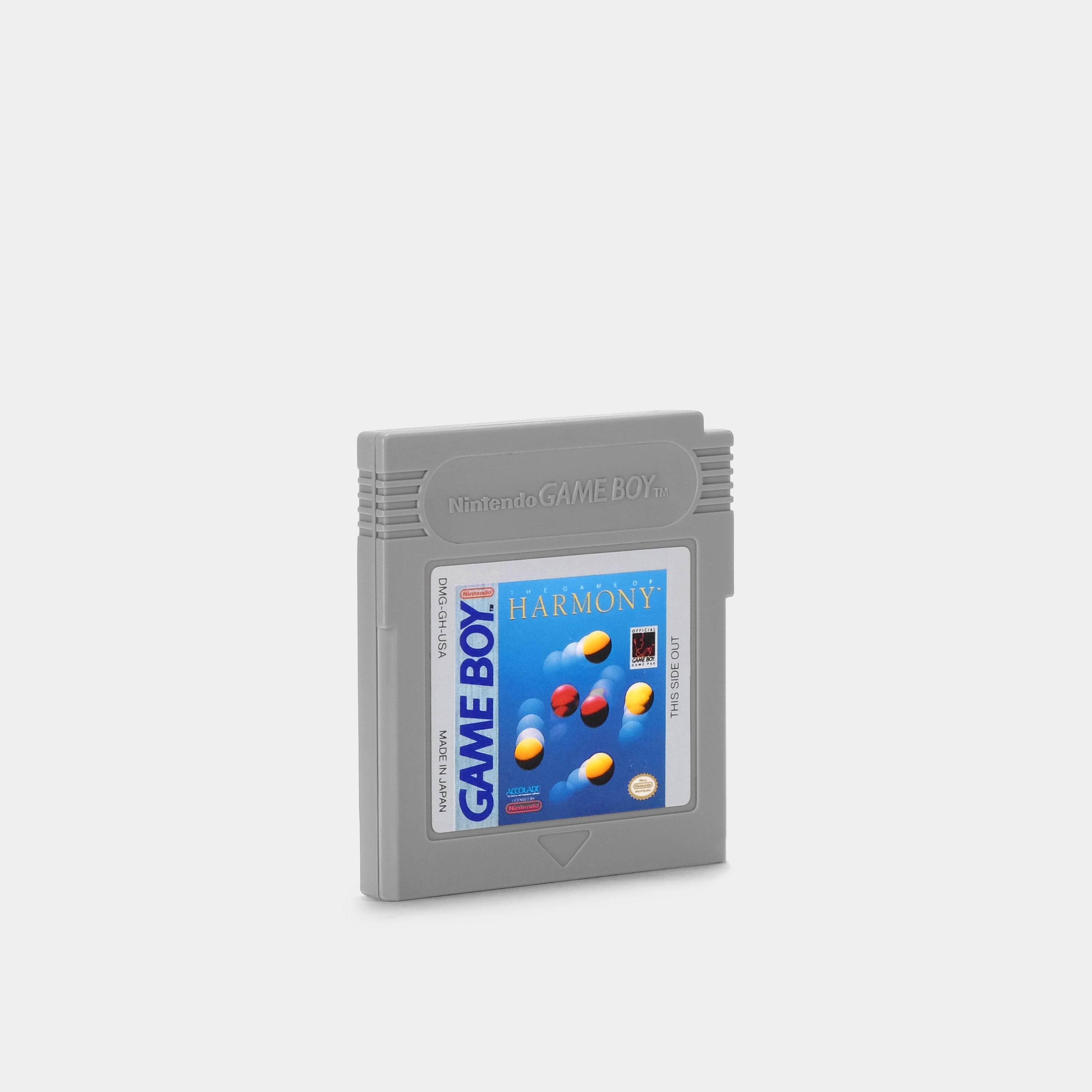 The Game of Harmony Game Boy Game