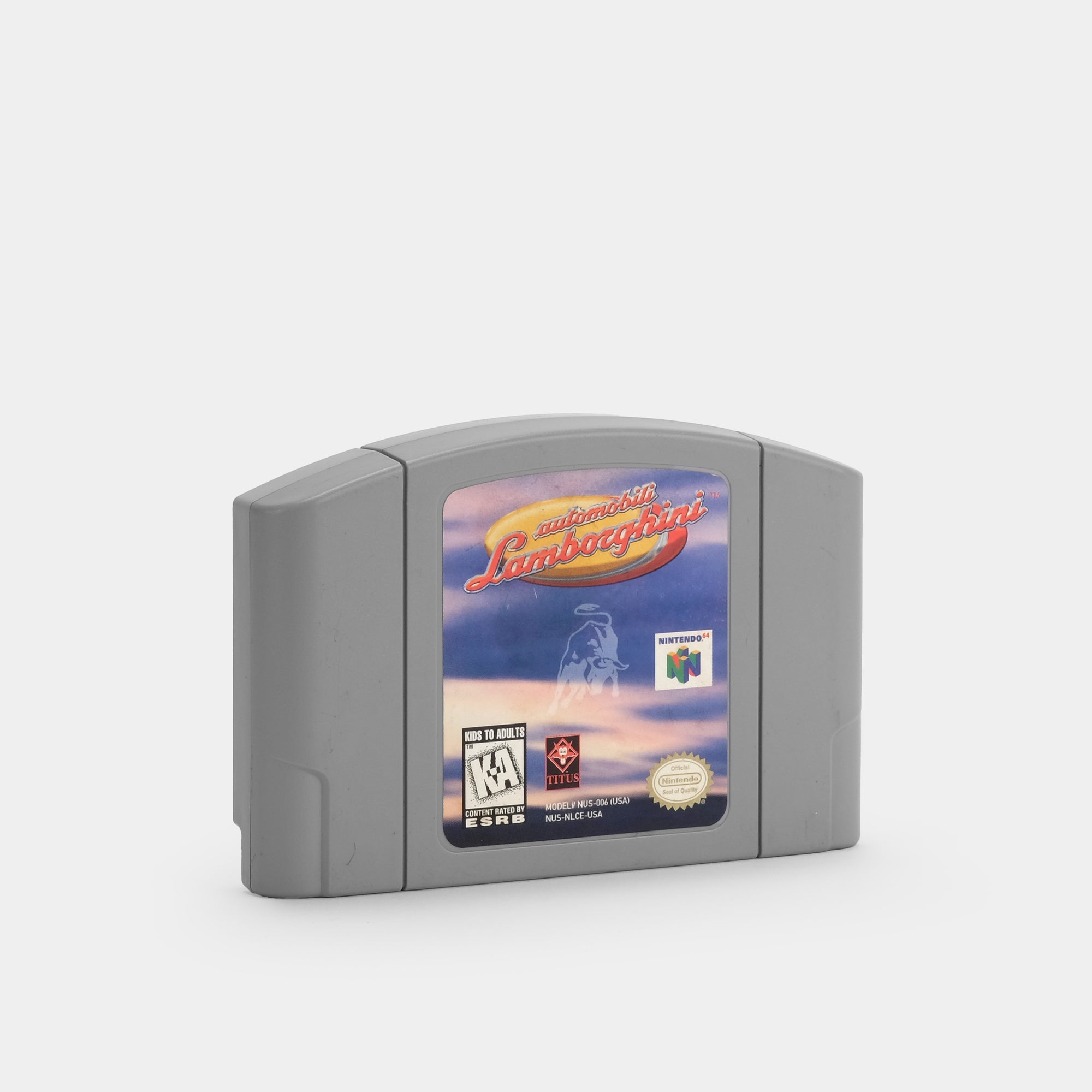 Automobili Nintendo 64 Game