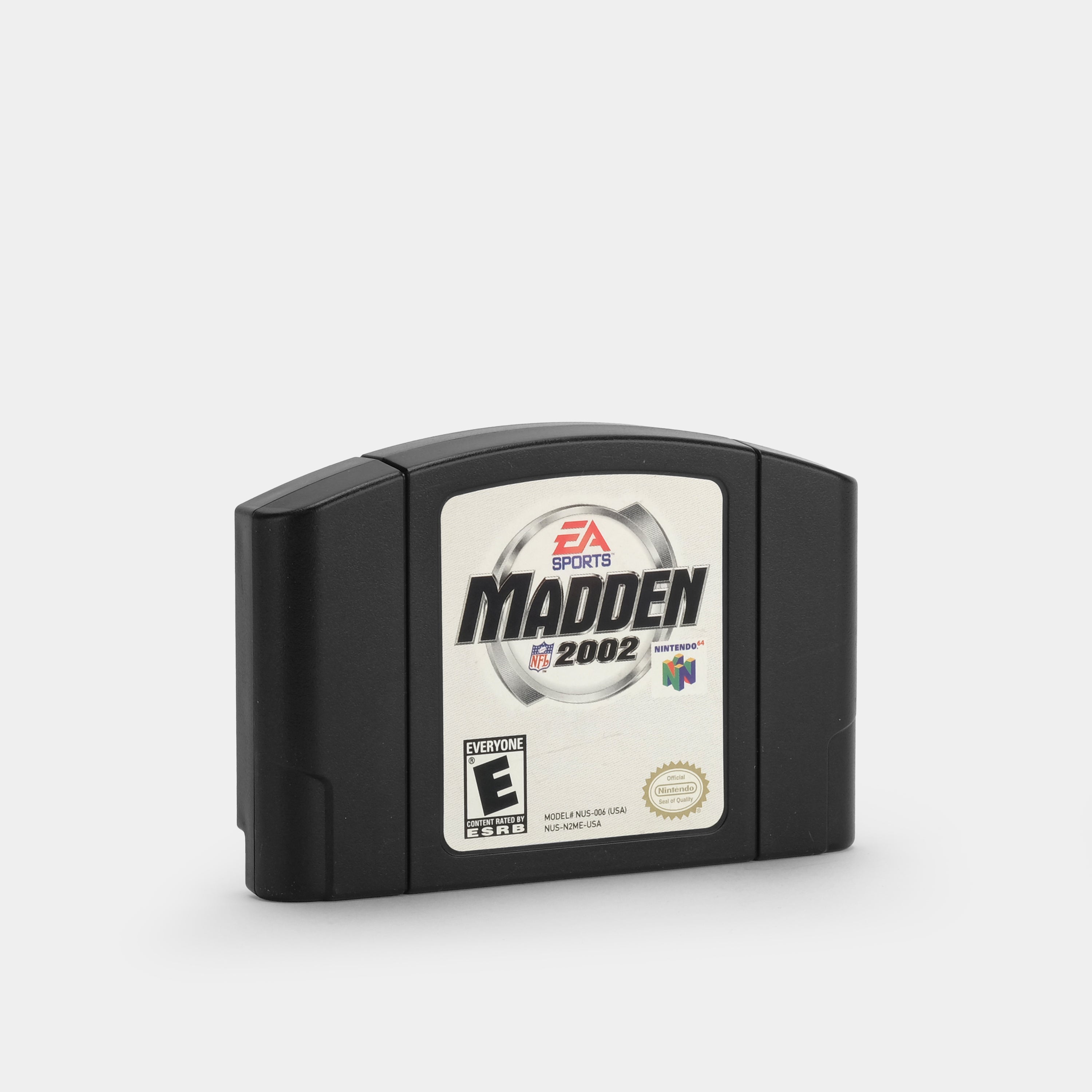 Madden NFL 2002 Nintendo 64 Game
