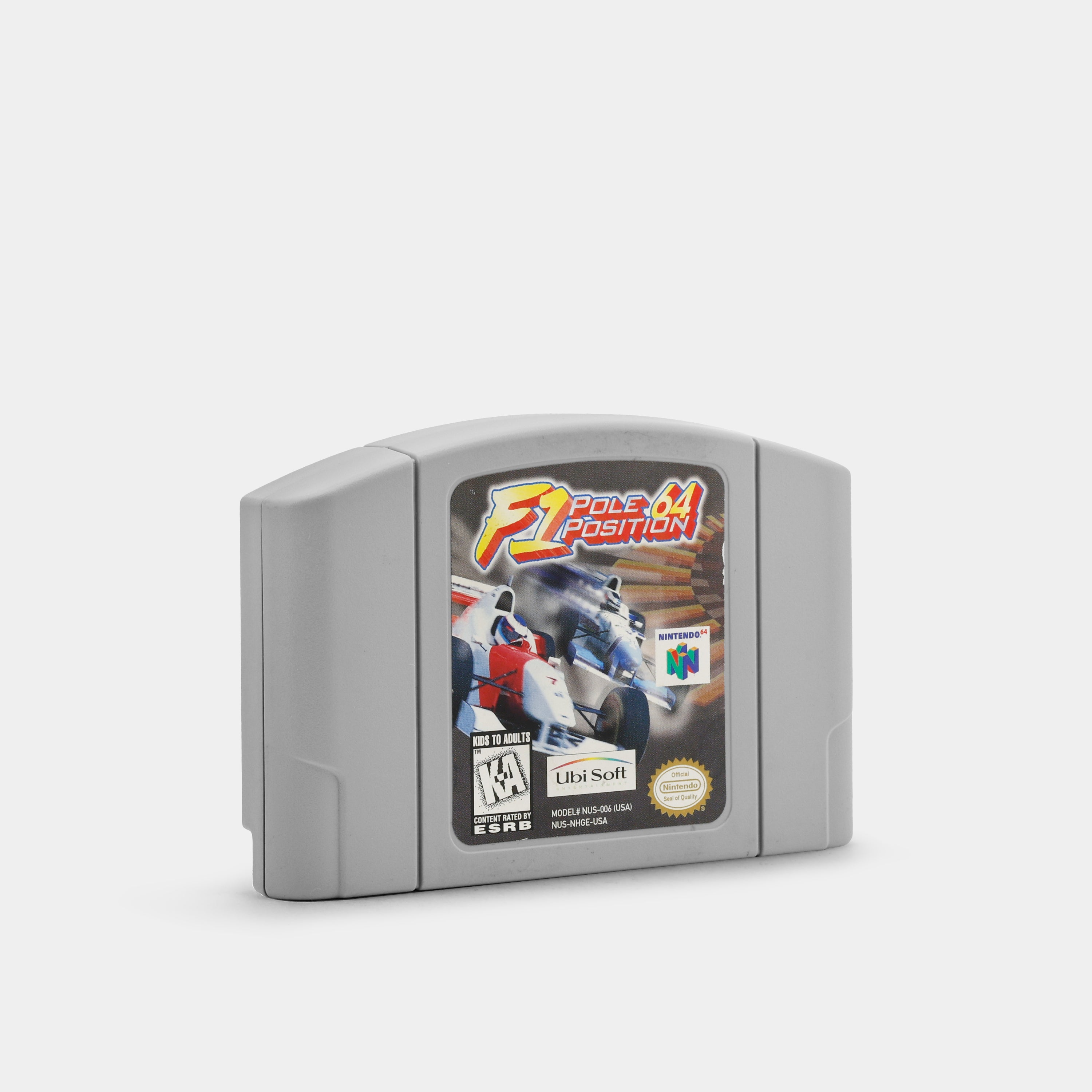 F1 Pole Position 64 Nintendo 64 Game