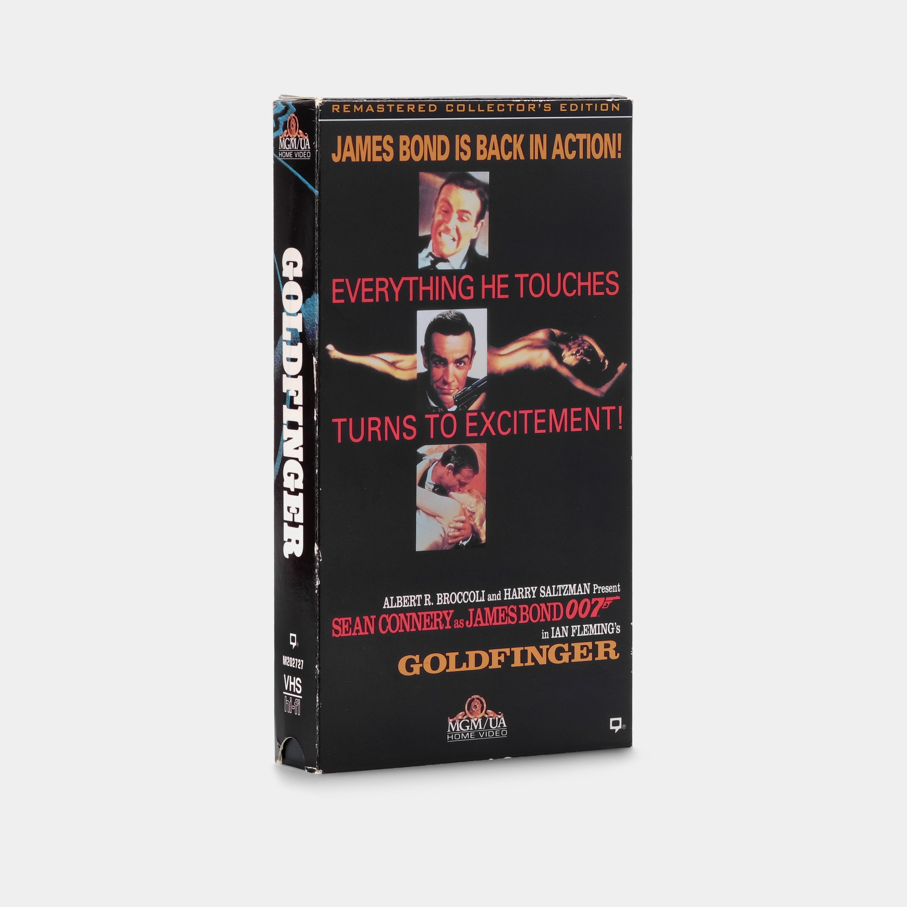 Goldfinger VHS Tape