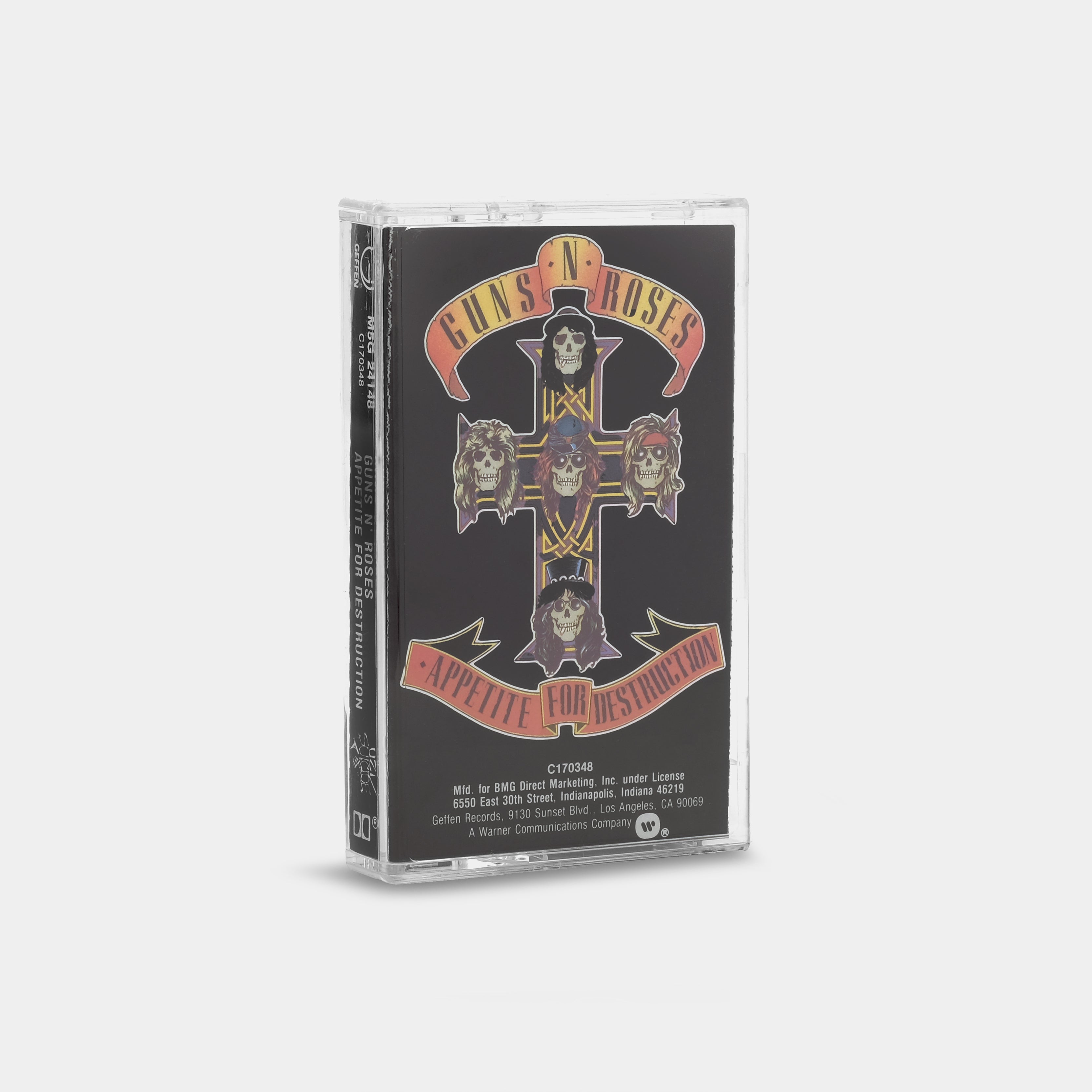 Guns N' Roses - Appetite For Destruction Cassette Tape